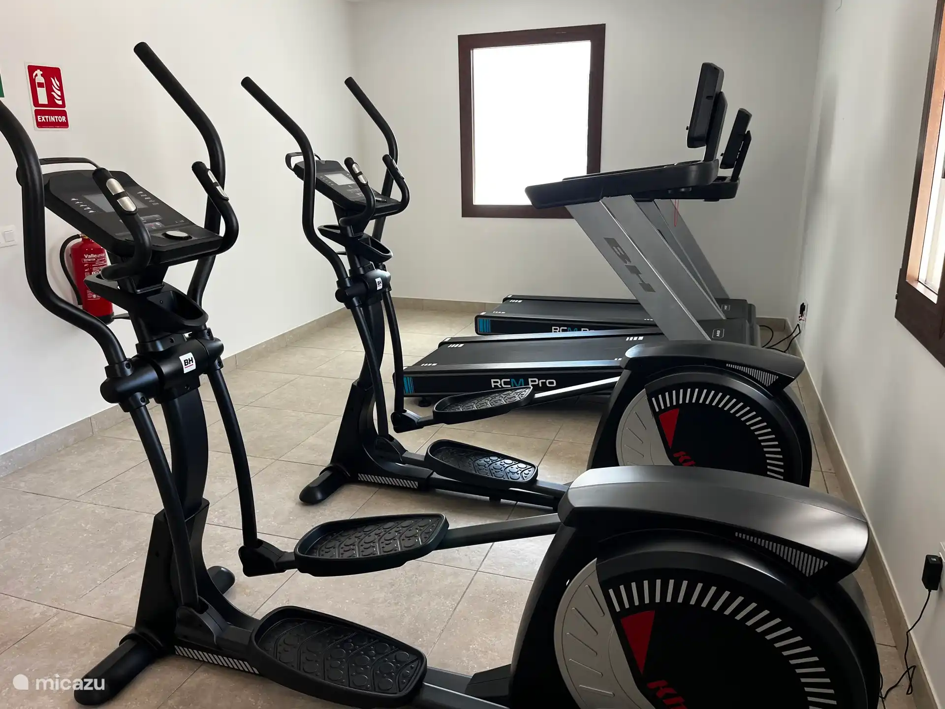 Fitnessstudio im Komplex 