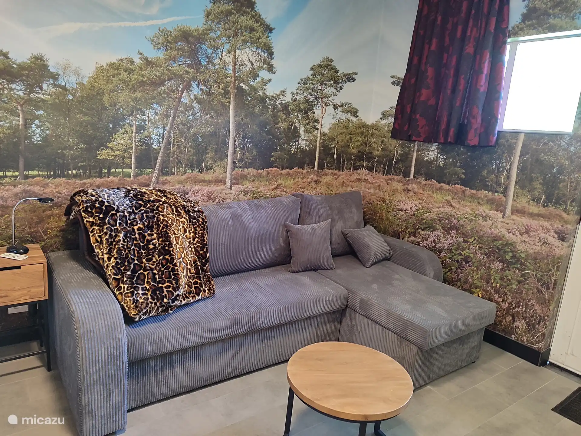 Sofa / Schlafsofa in der Garage