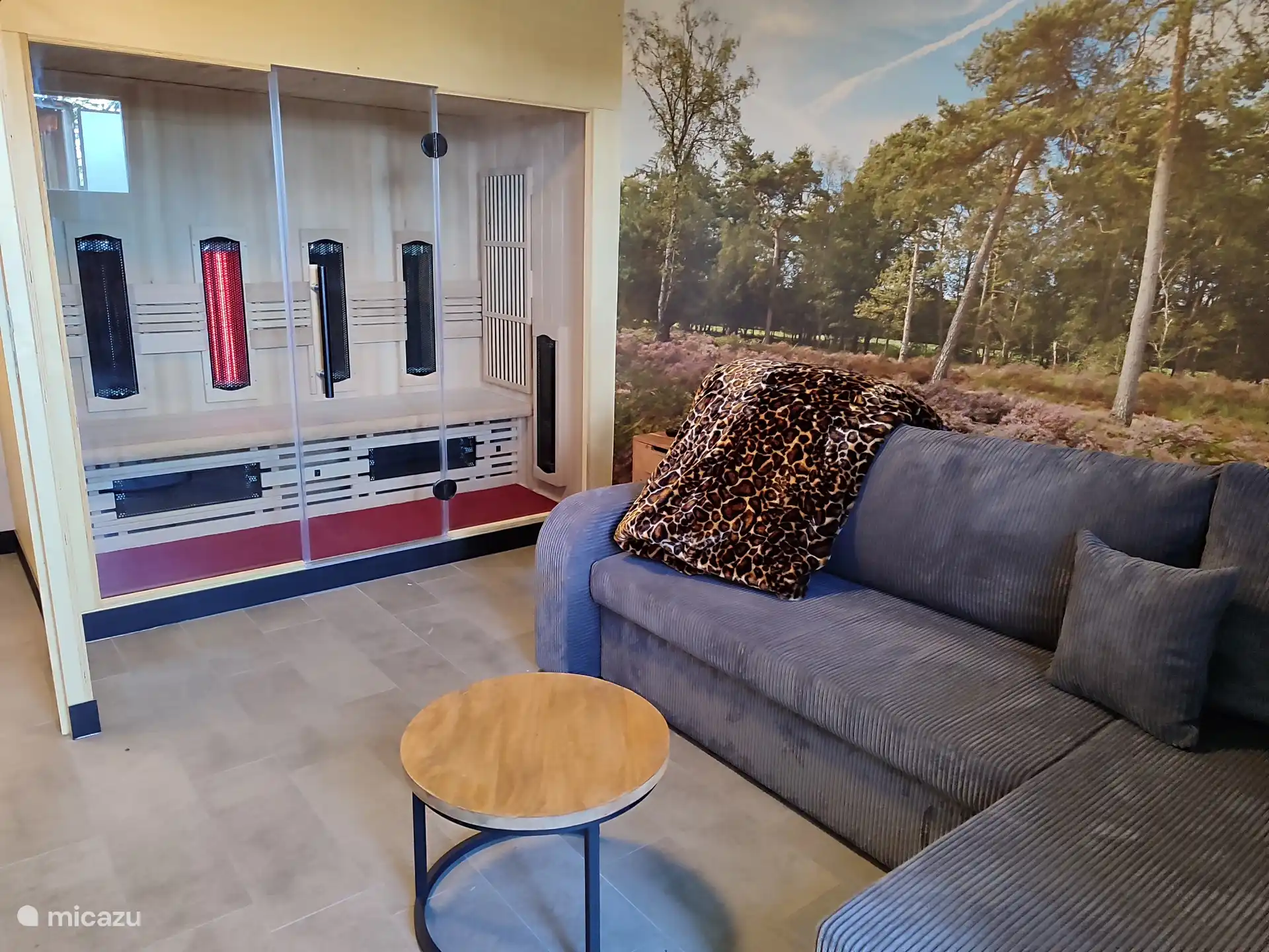 Sauna + möglicherweise Schlafsofa