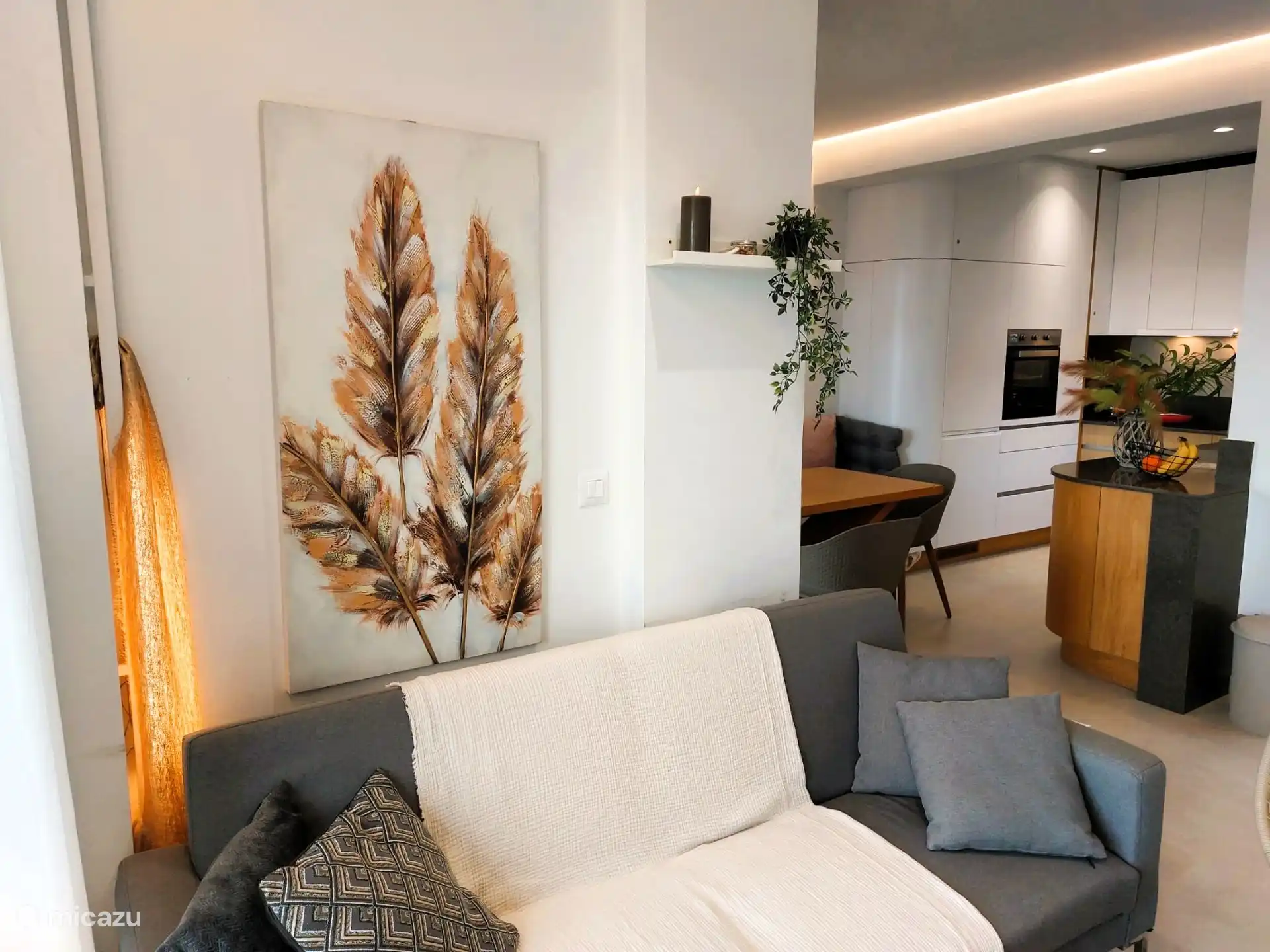 Das Sofa im Wohnzimmer