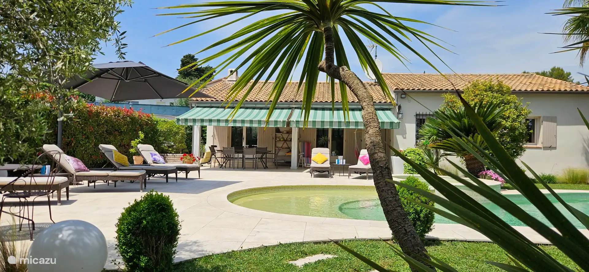 vakantiehuis huren in Cap d'Antibes, Côte d'Azur, Frankrijk - Les Palmiers 