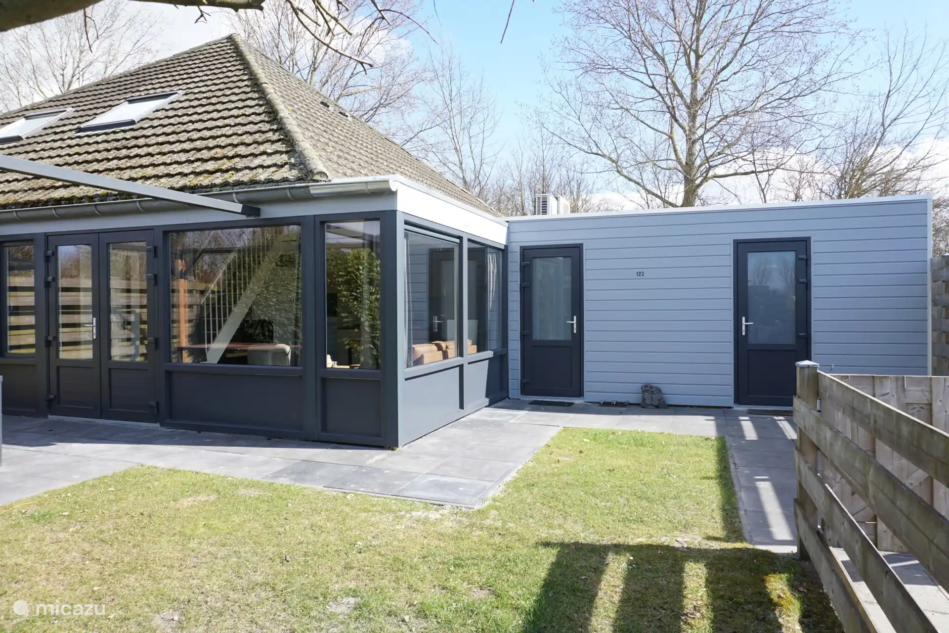 Buitenkant accommodatie