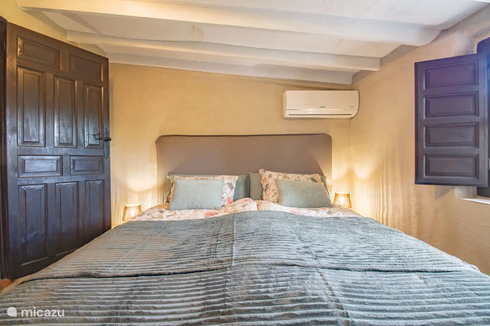 Schlafzimmer 1 im Erdgeschoss.