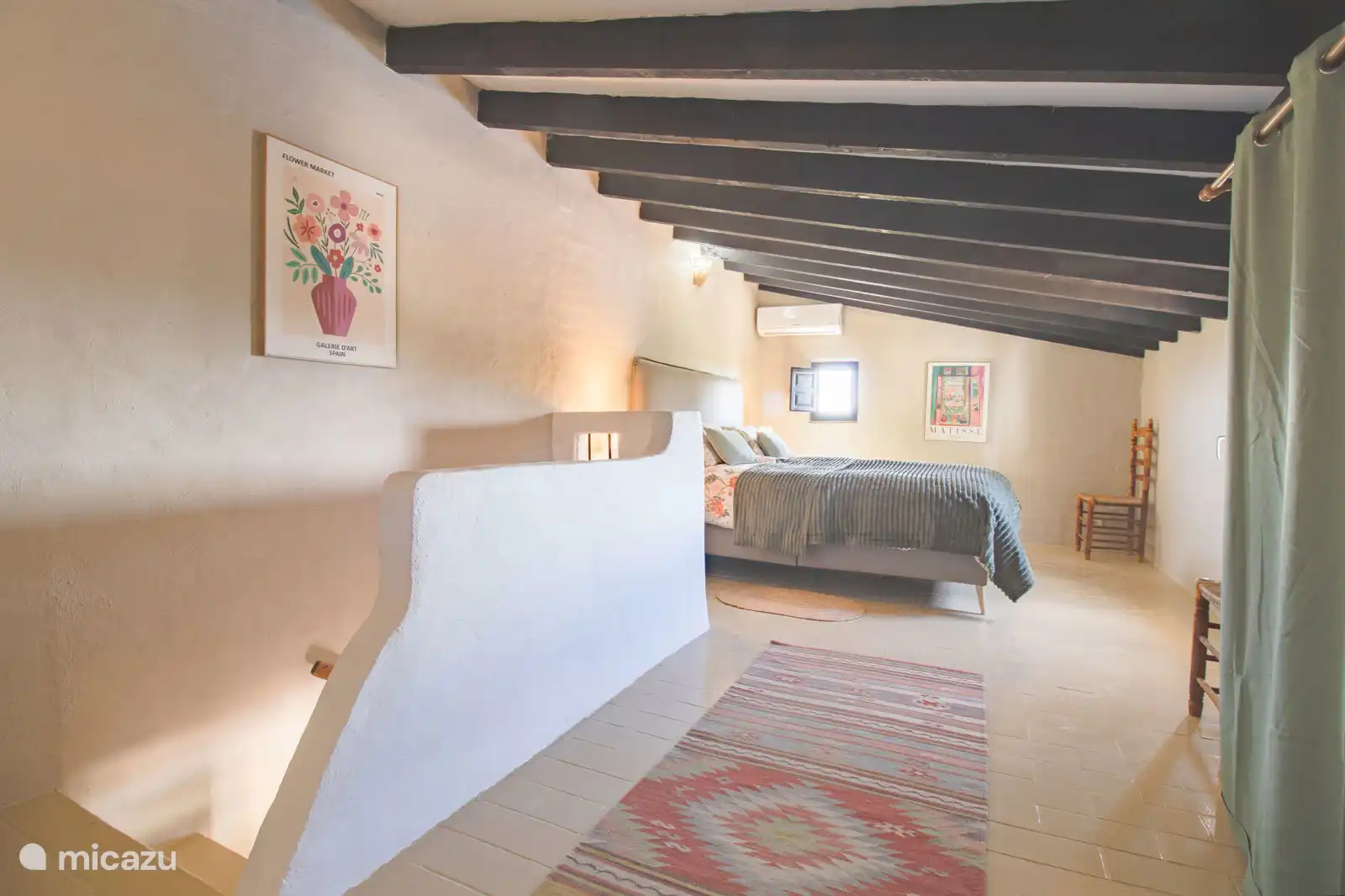 Schlafzimmer 2 im Erdgeschoss.