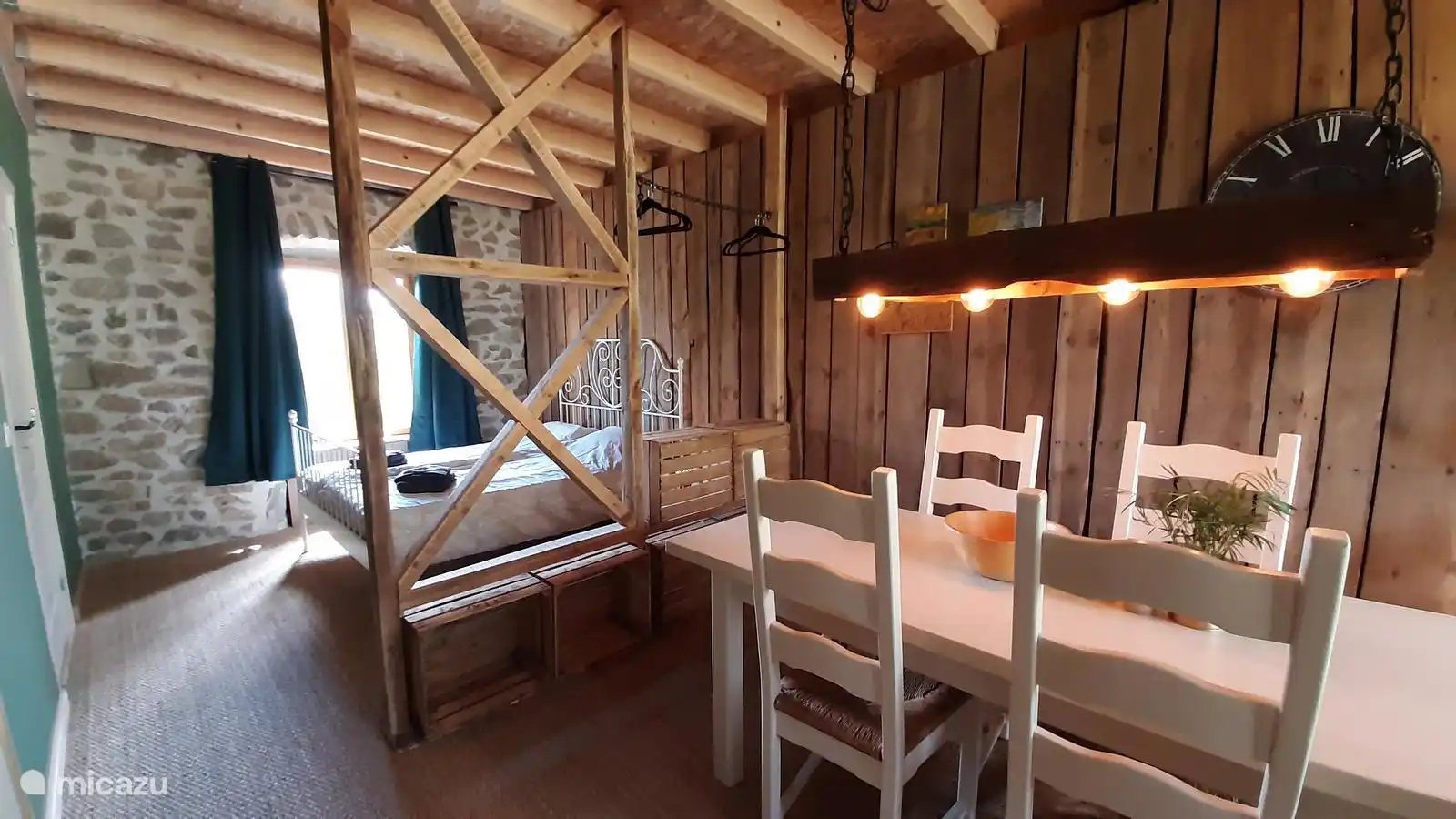 Stylish room divider with plenty of storage room