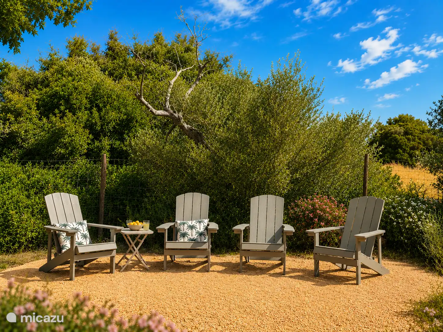 Terrasse am Jeu du Boules Court