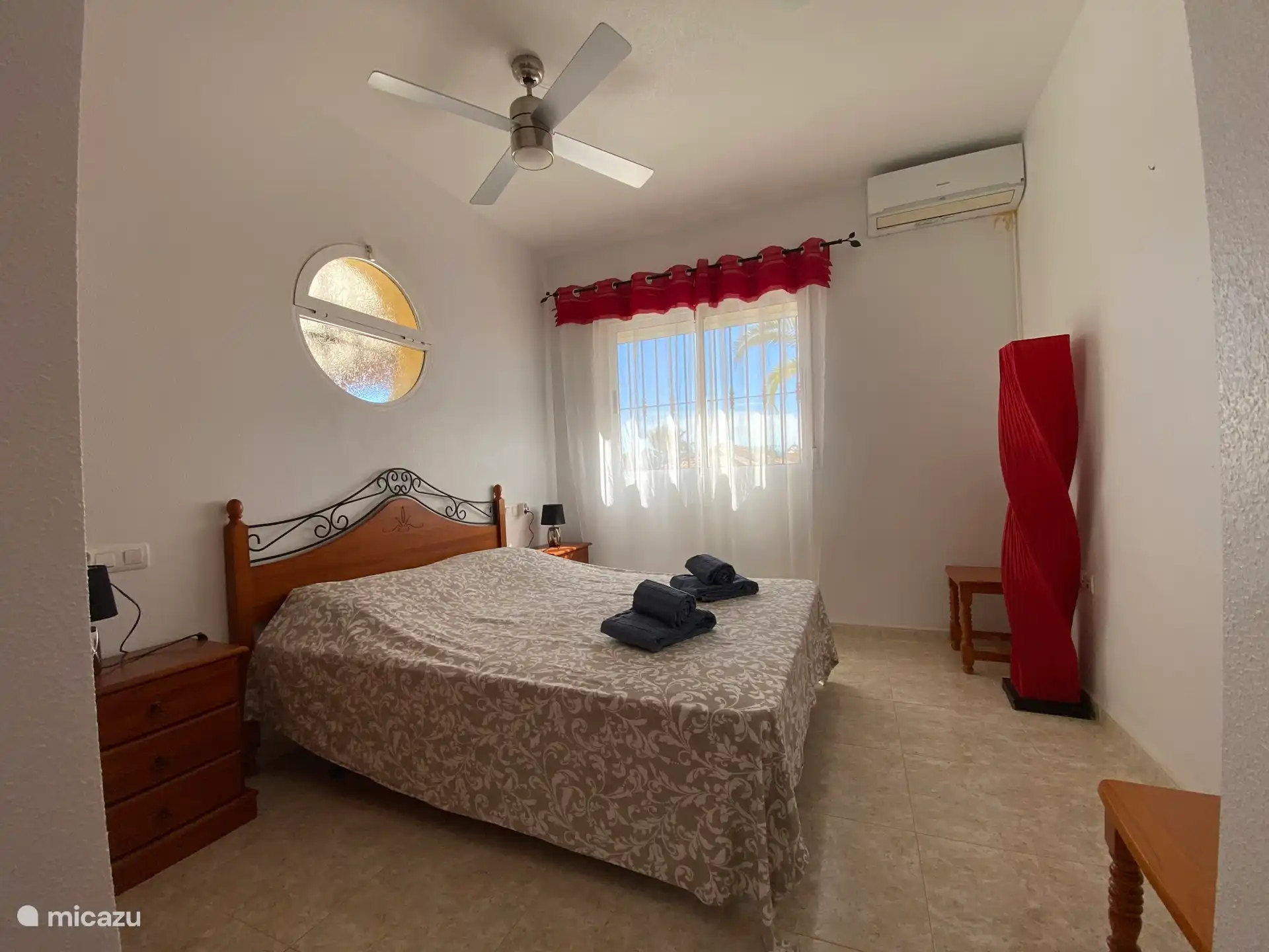 Schlafzimmer 1 im Erdgeschoss