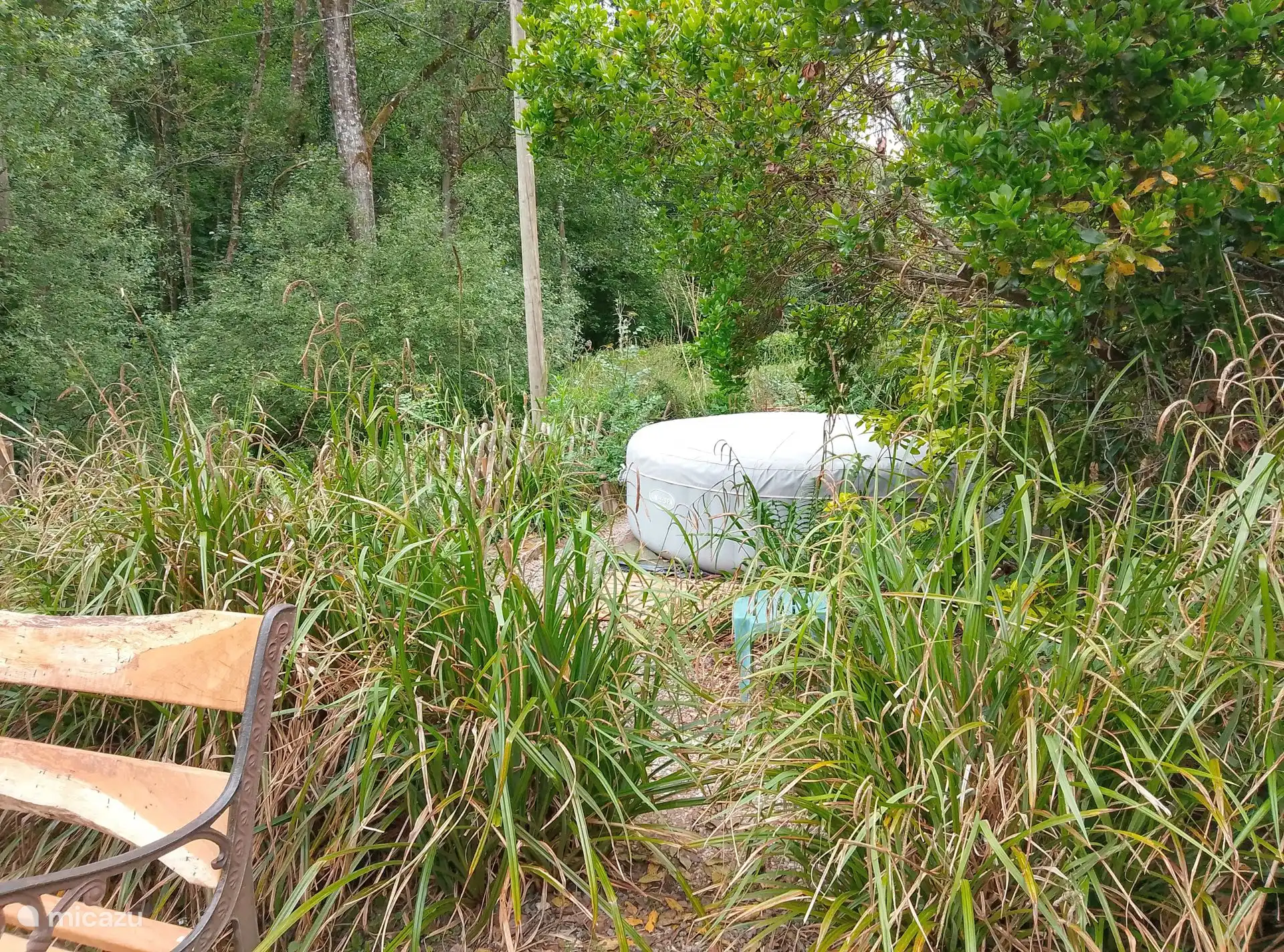 Our garden spa 