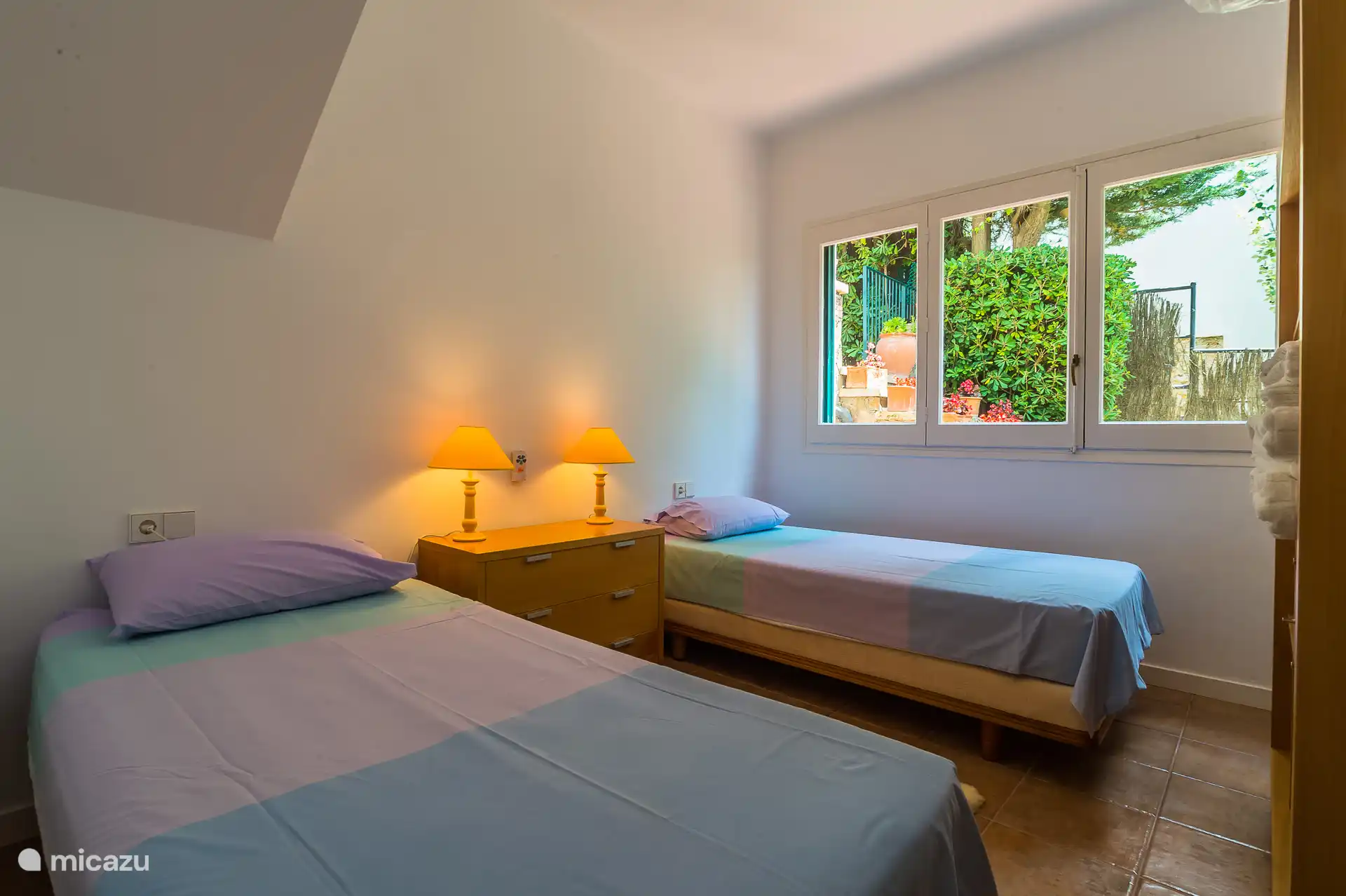 Chambre à lits jumeaux