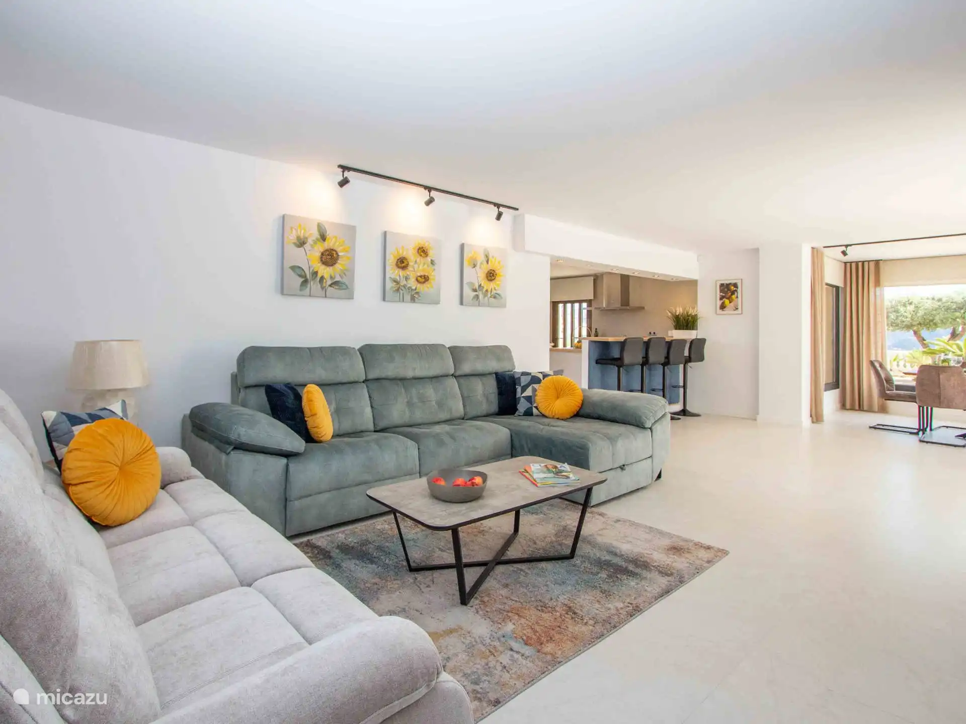 Villa Muchavista - The living room 