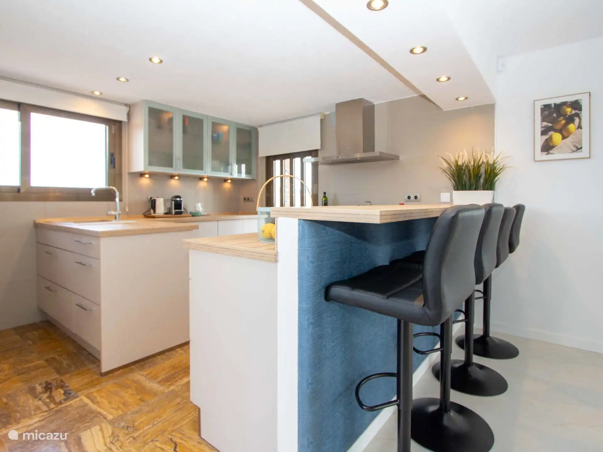 Villa Muchavista - The open kitchen 