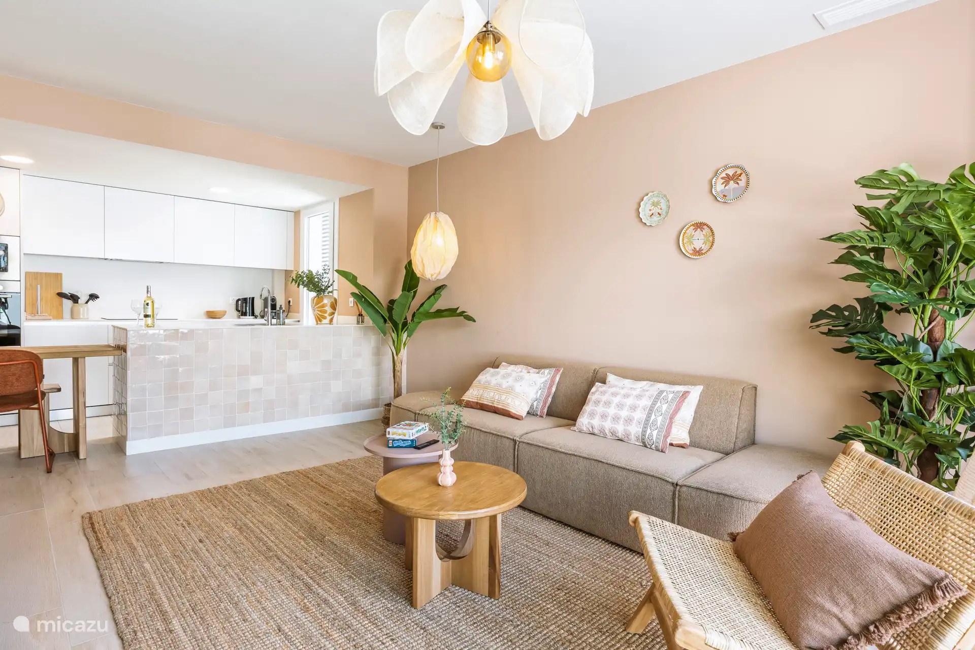 Wohnzimmer und Küche