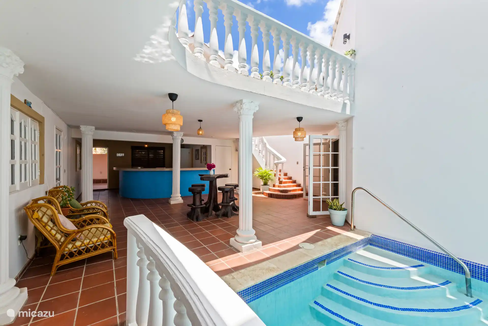 Location de vacances Curaçao, Curaçao-Centre, Willemstad, villa - Orange Lotus Villa