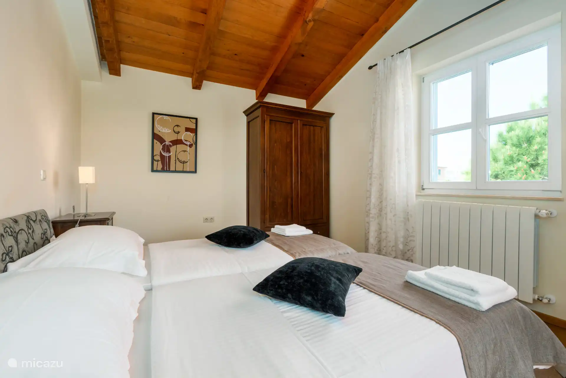 Schlafzimmer mit Klimaanlage