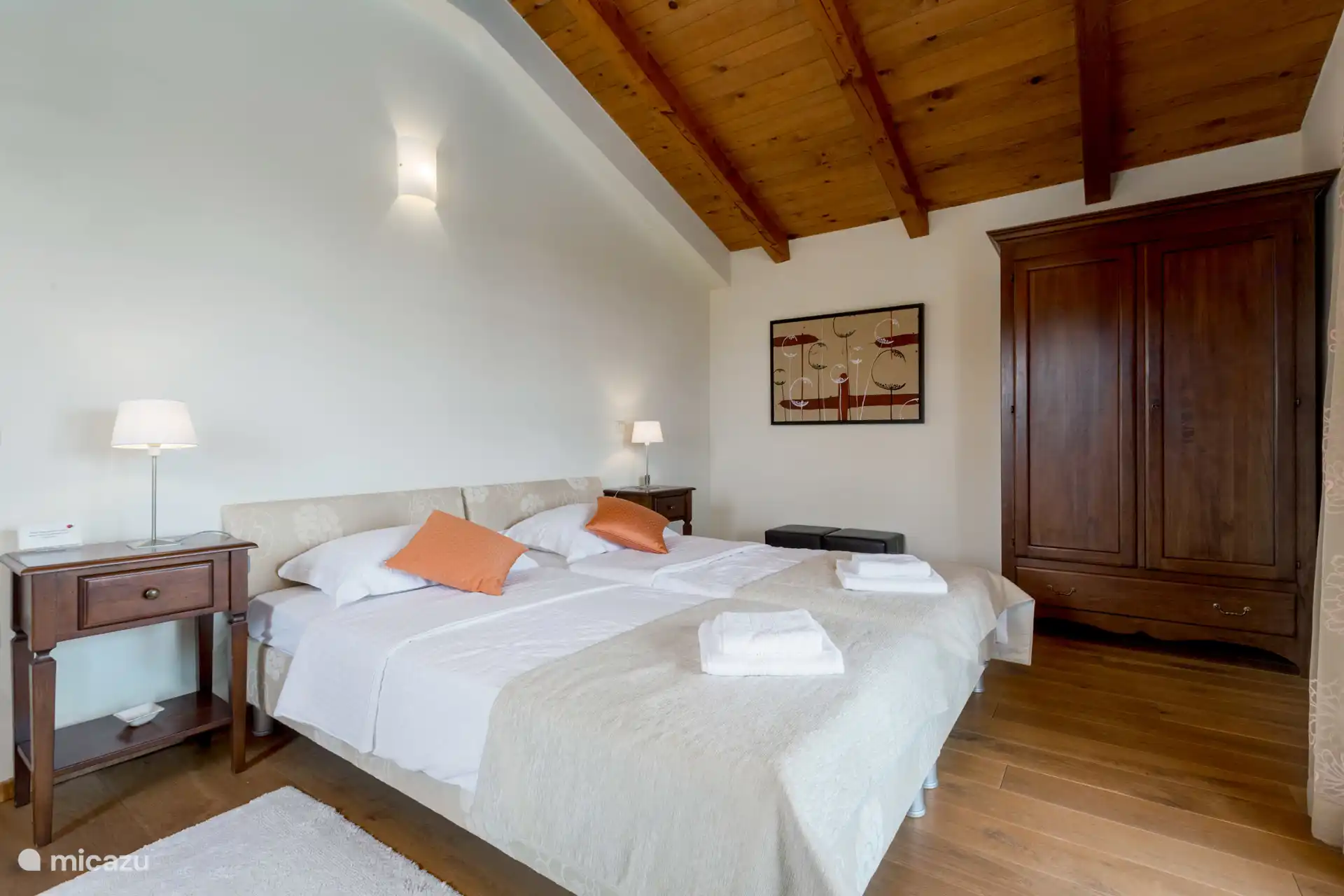 Schlafzimmer mit Klimaanlage