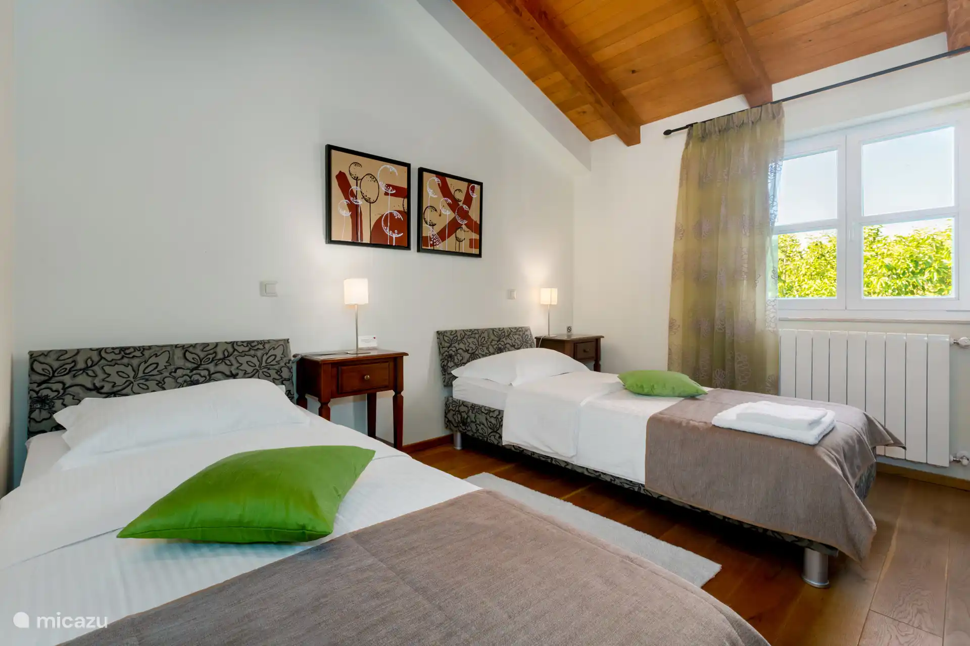 Schlafzimmer mit Klimaanlage