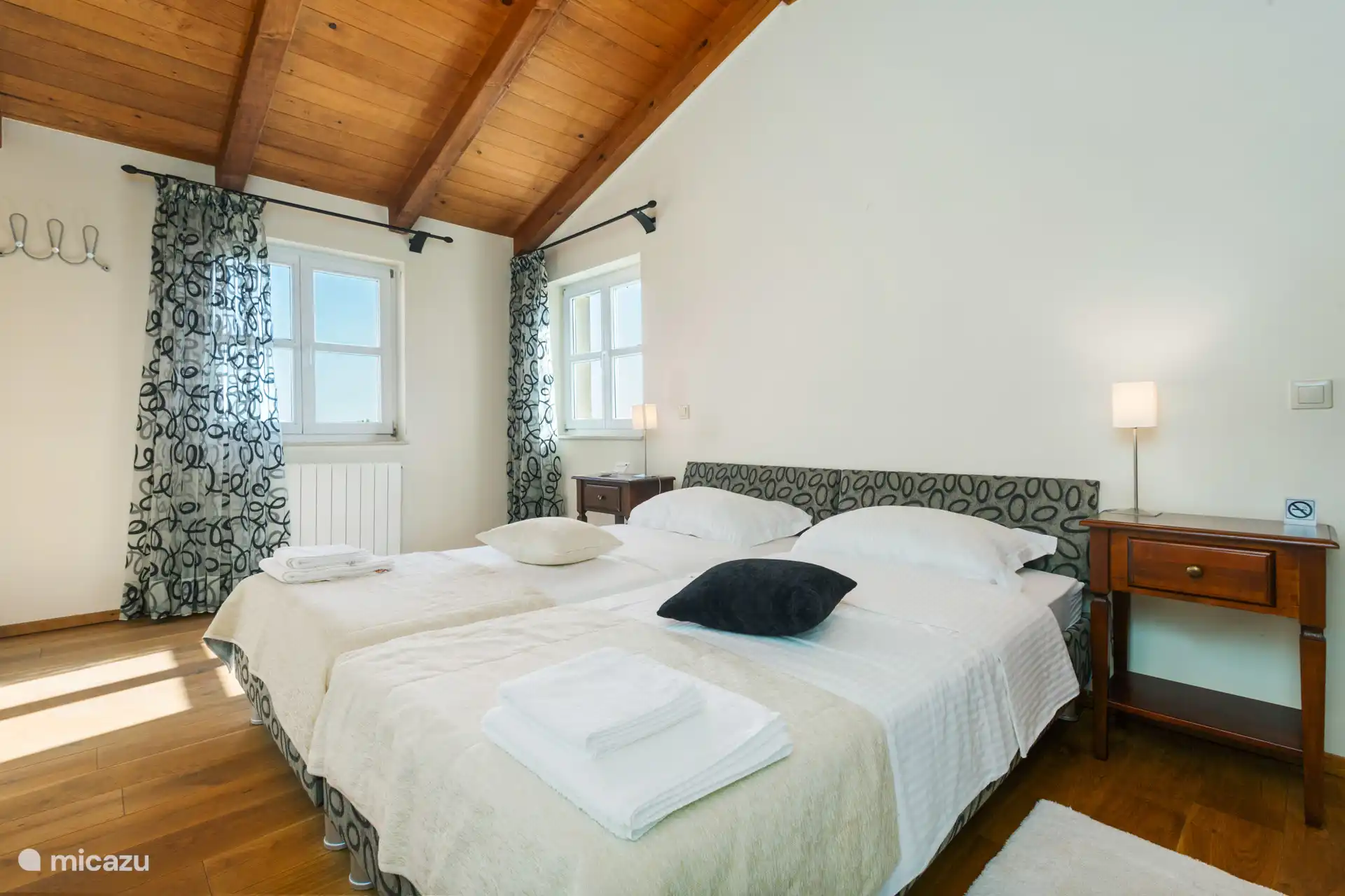 Schlafzimmer mit Klimaanlage