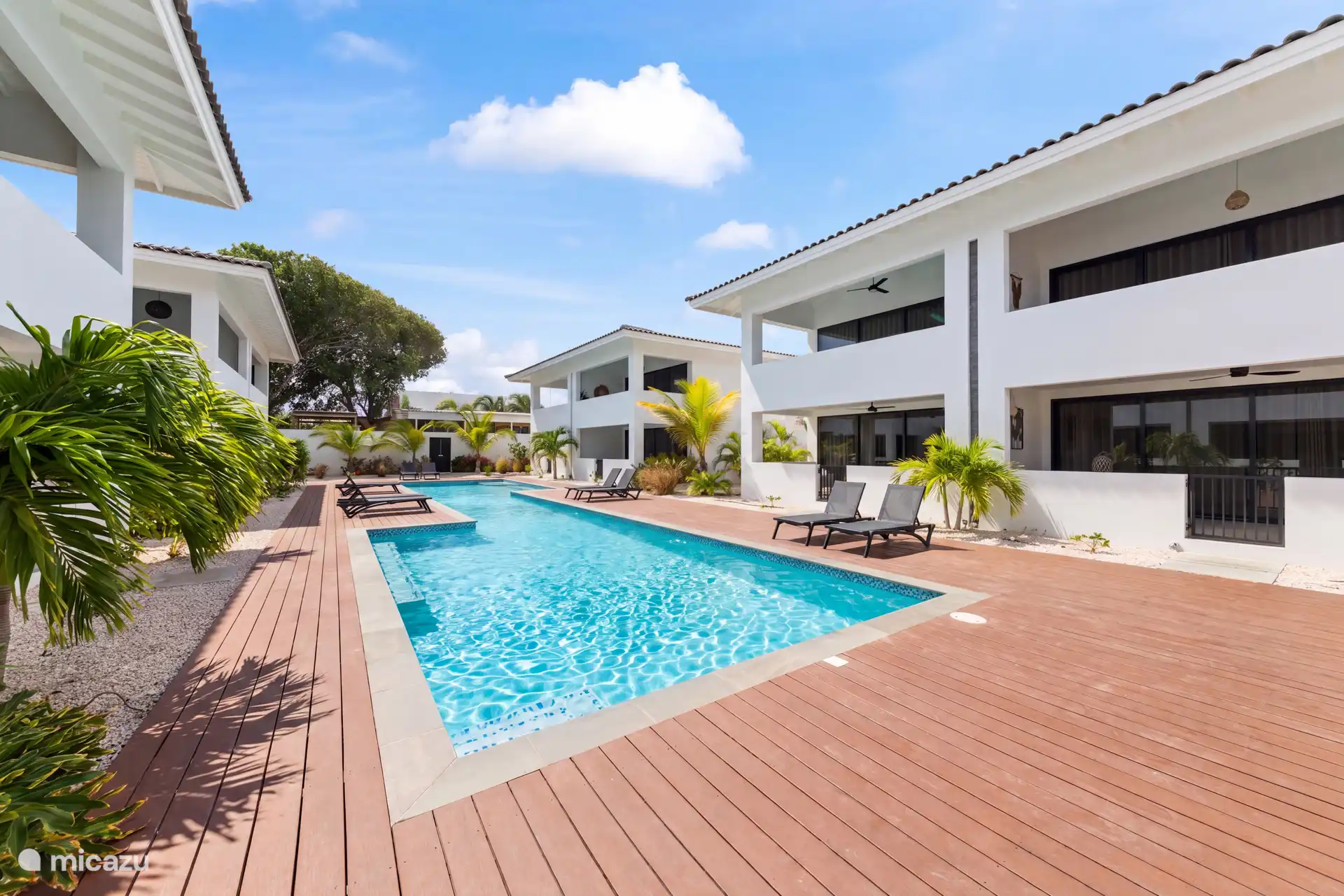 Kleinschalig resort, rustig maar toch erg centraal gelegen