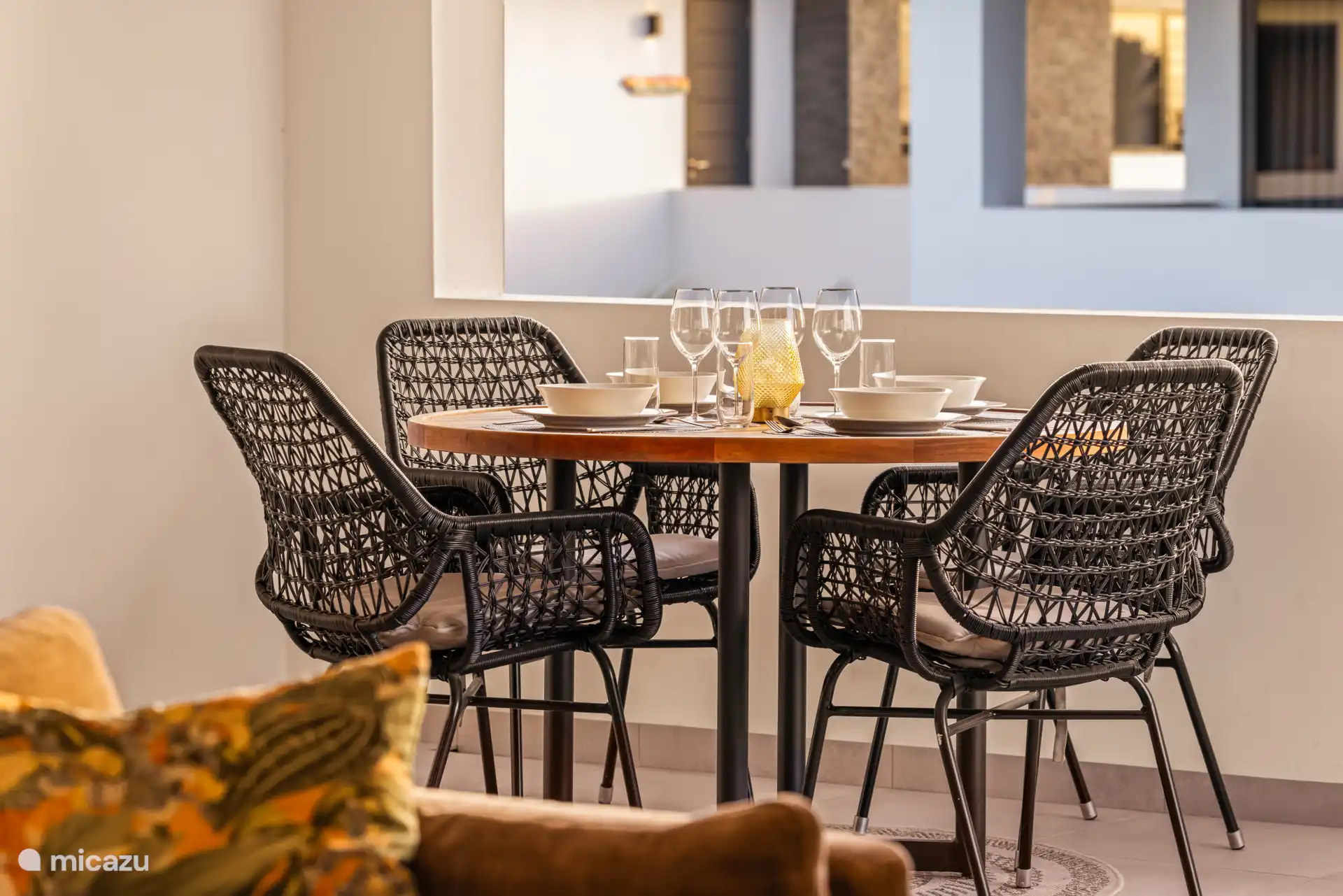 Voor een diner aan huis