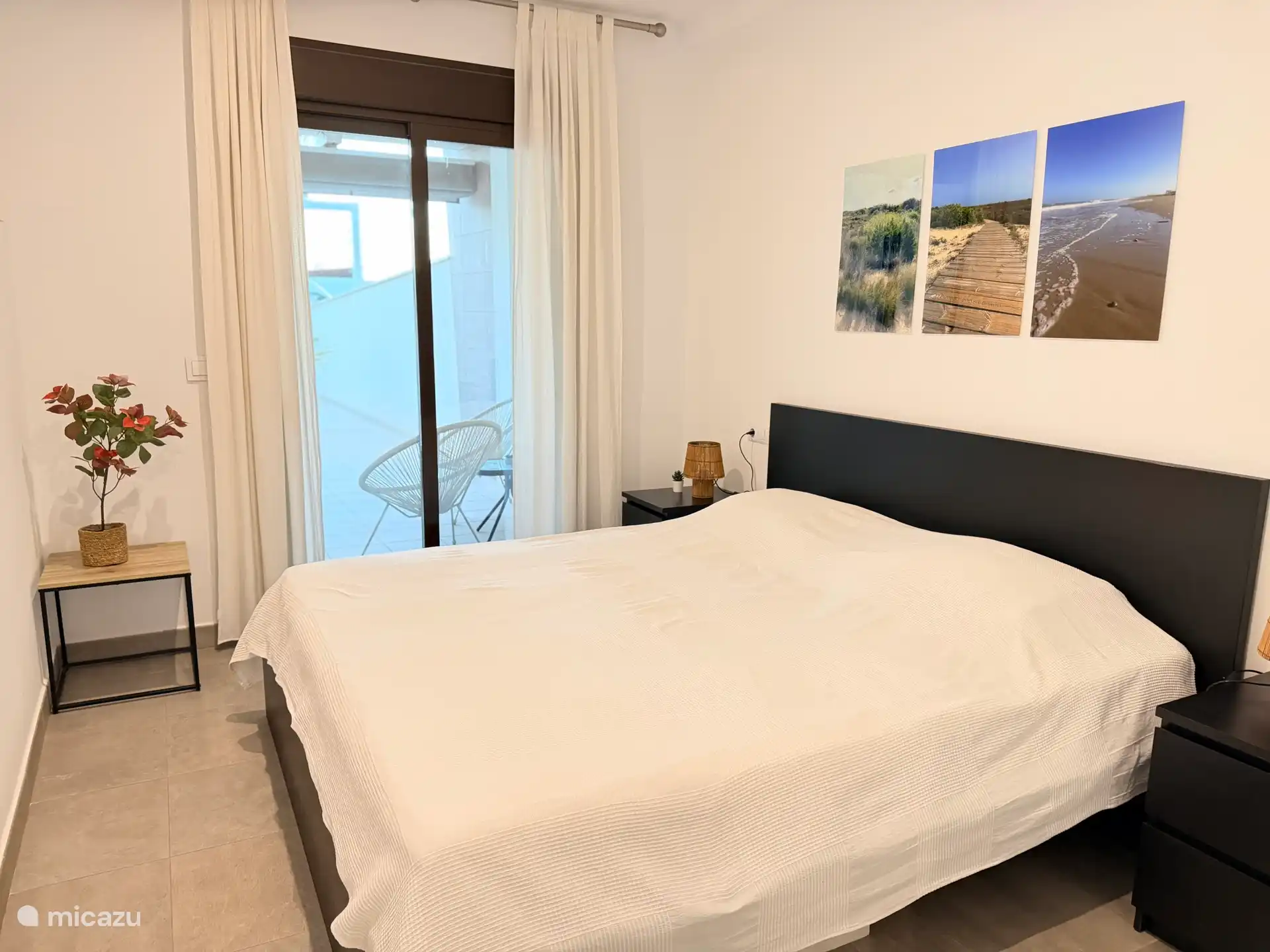 Slaapkamer 1 met kingsize bed