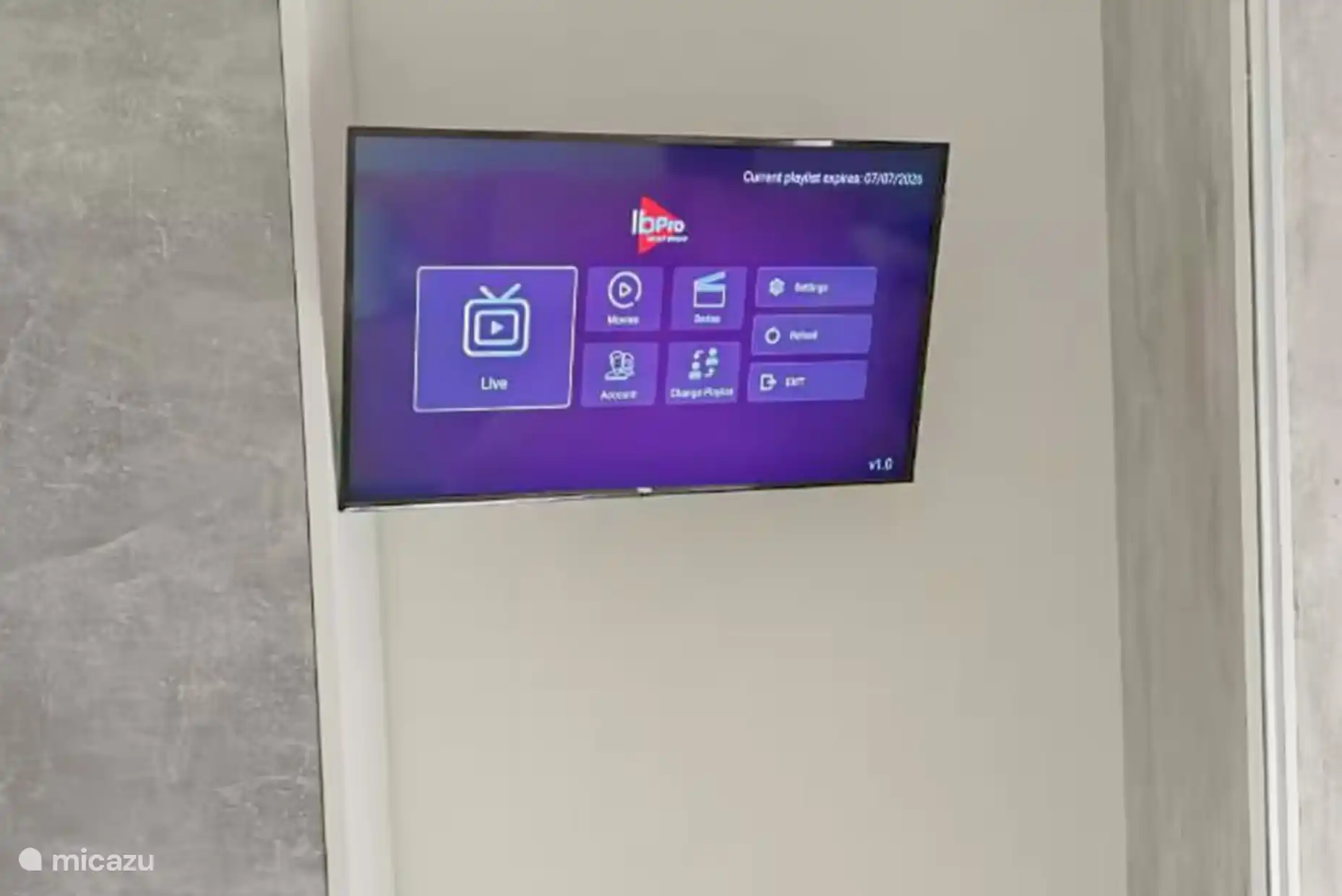Chambre 2, télévision Internet