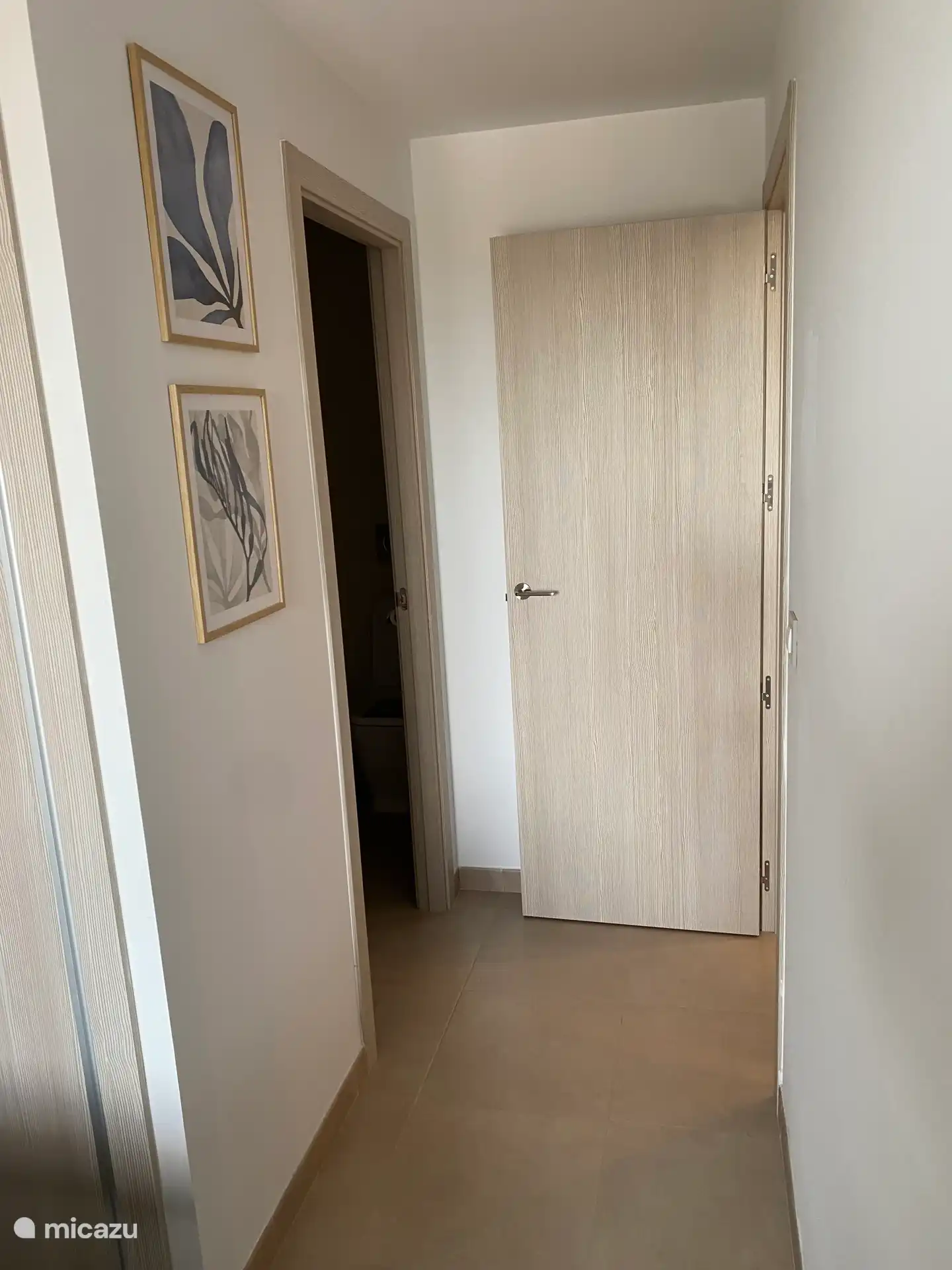 Access to bedroom 1 and adjoining bathroom.