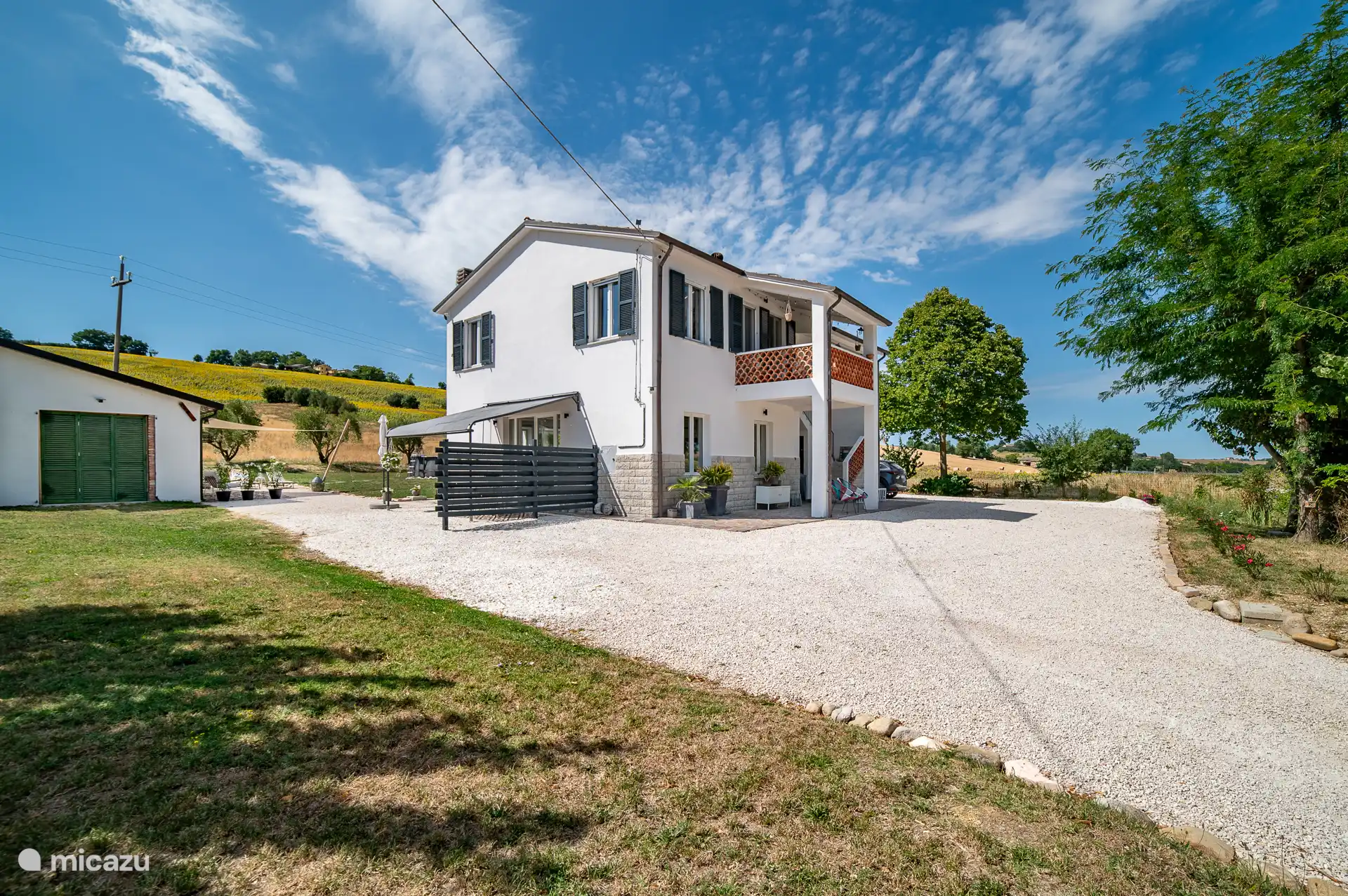 Vooraanzicht La Casetta nella Valle