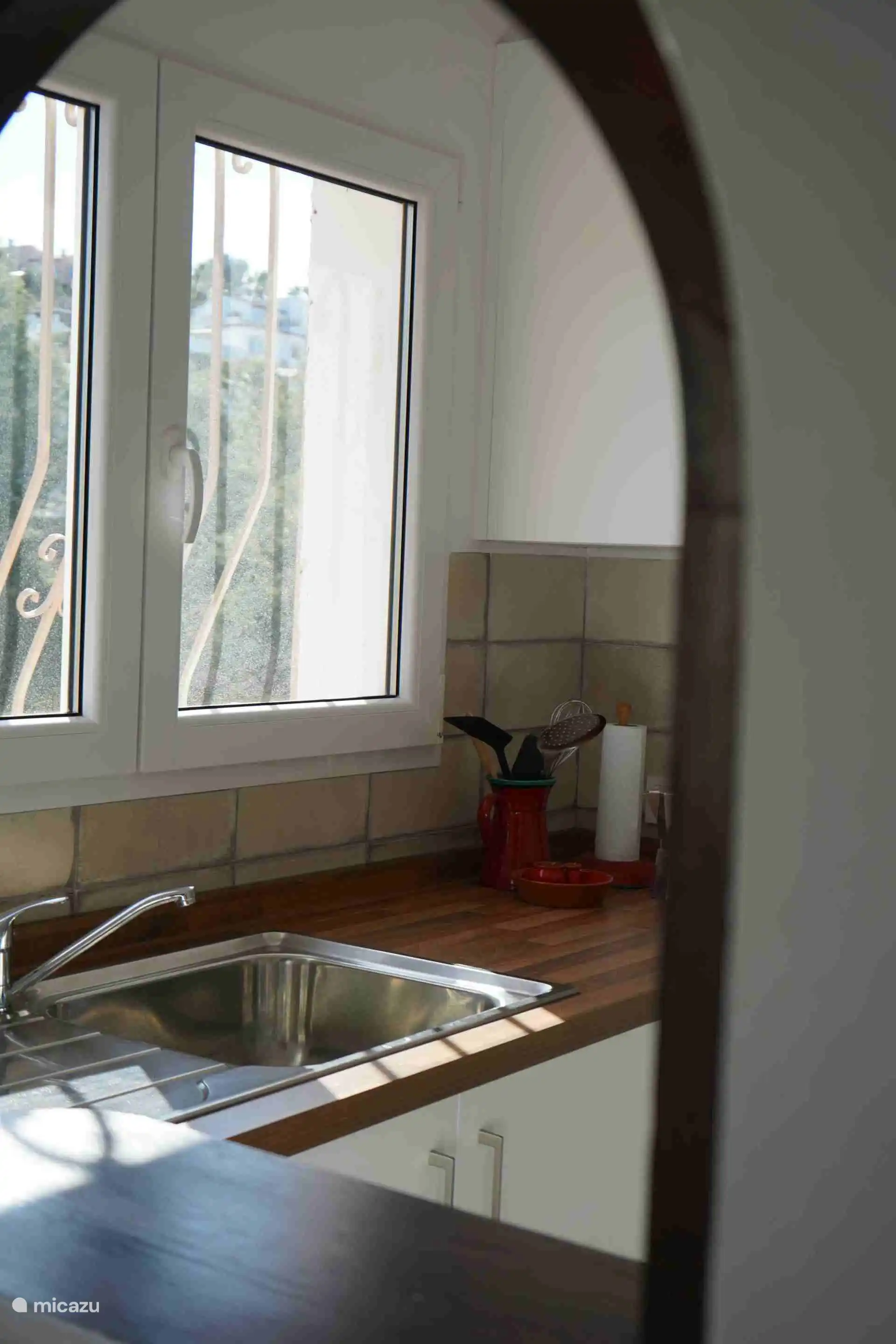 Cocina transparente
