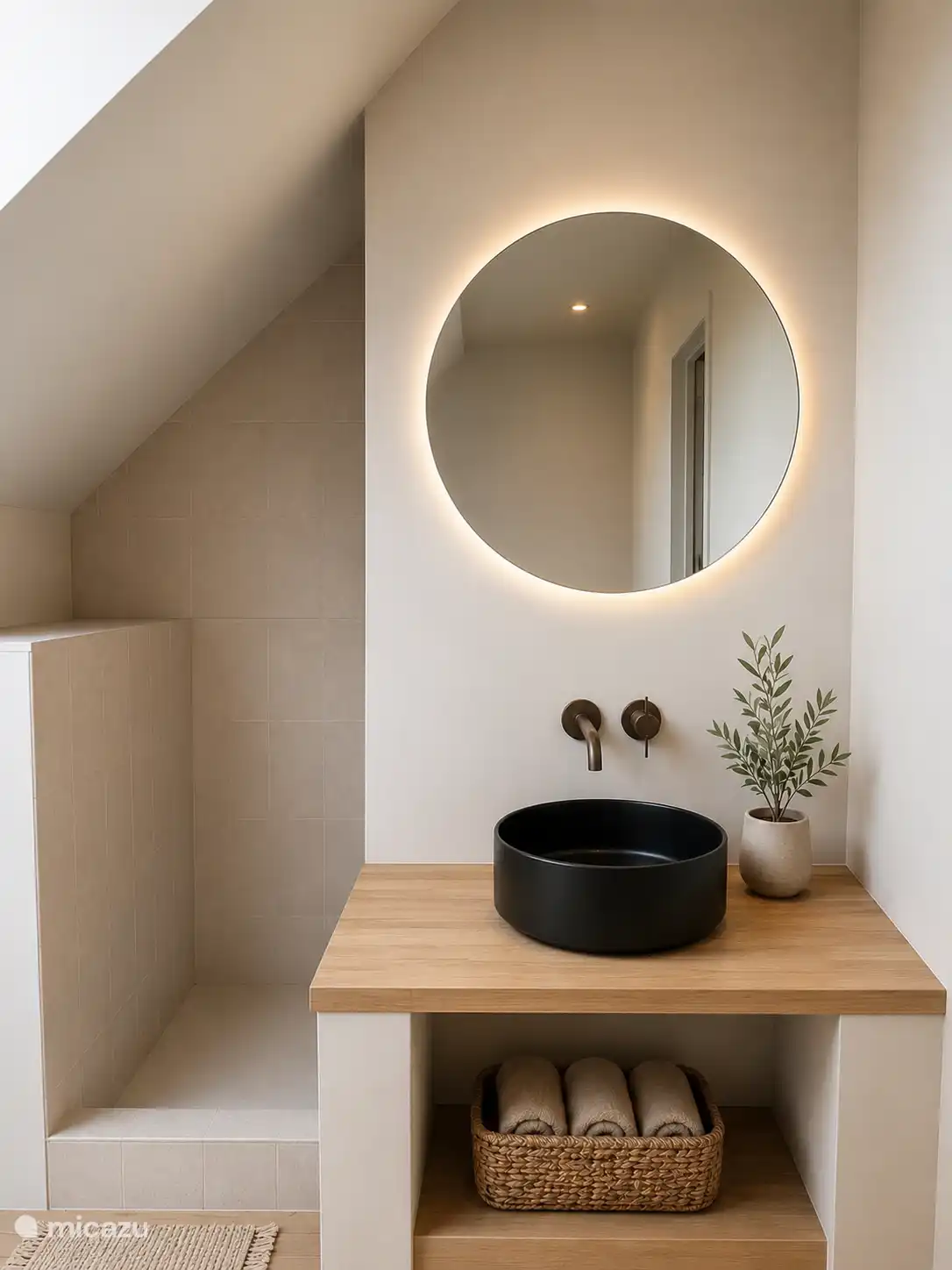 inloop badkamer tweede etage