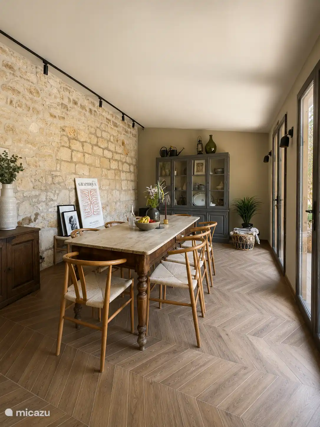 Veranda eettafel begane grond