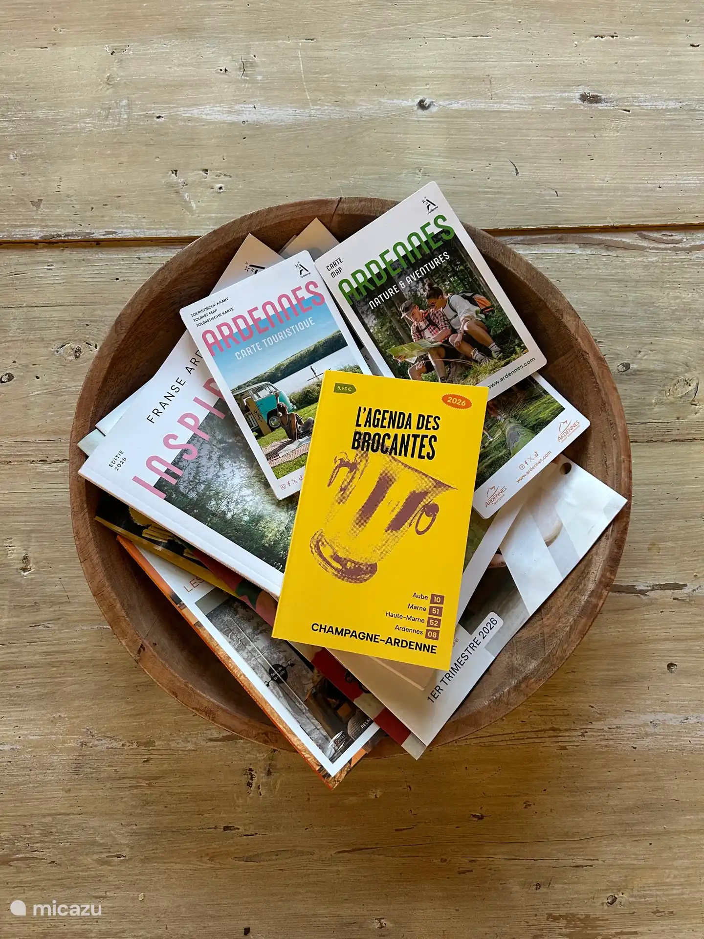 genoeg te in de omgeving: van oude dorpjes, brocantes, steden, historie, tot actieve activiteiten