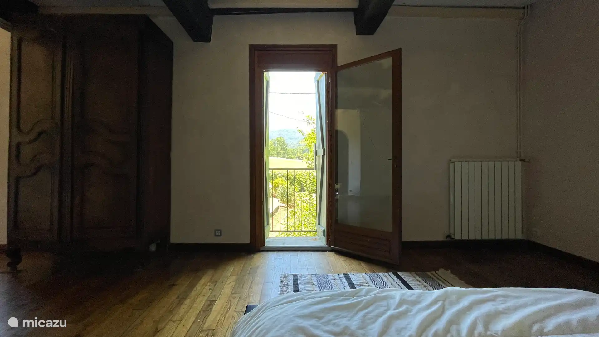 Uitzicht vanuit de kamer