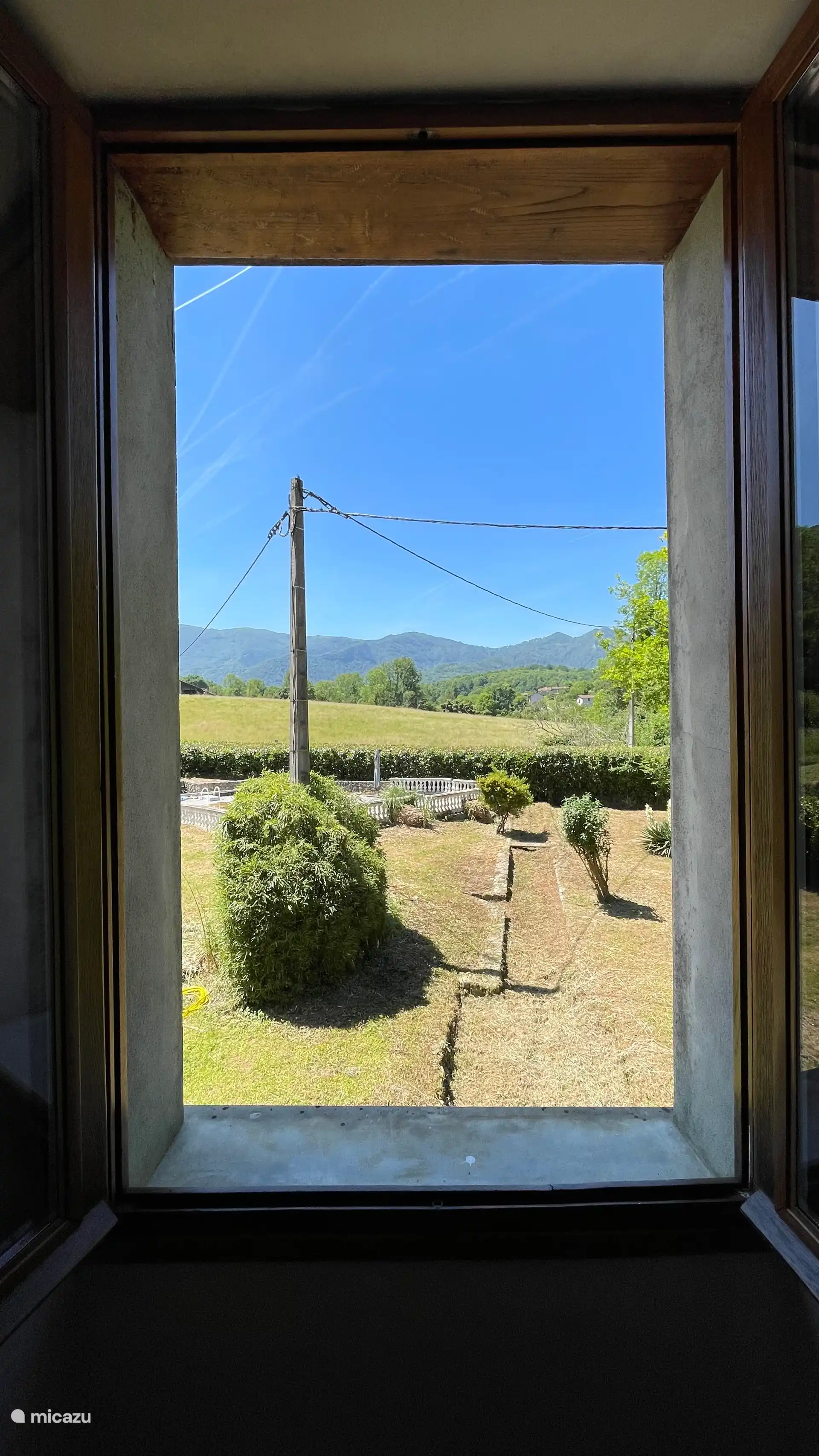 Uitzicht vanuit de kamer