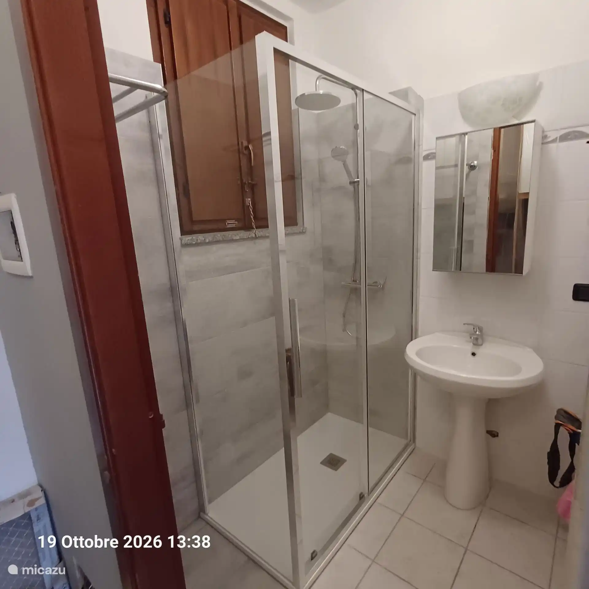 Bathroom with walk-in shower
