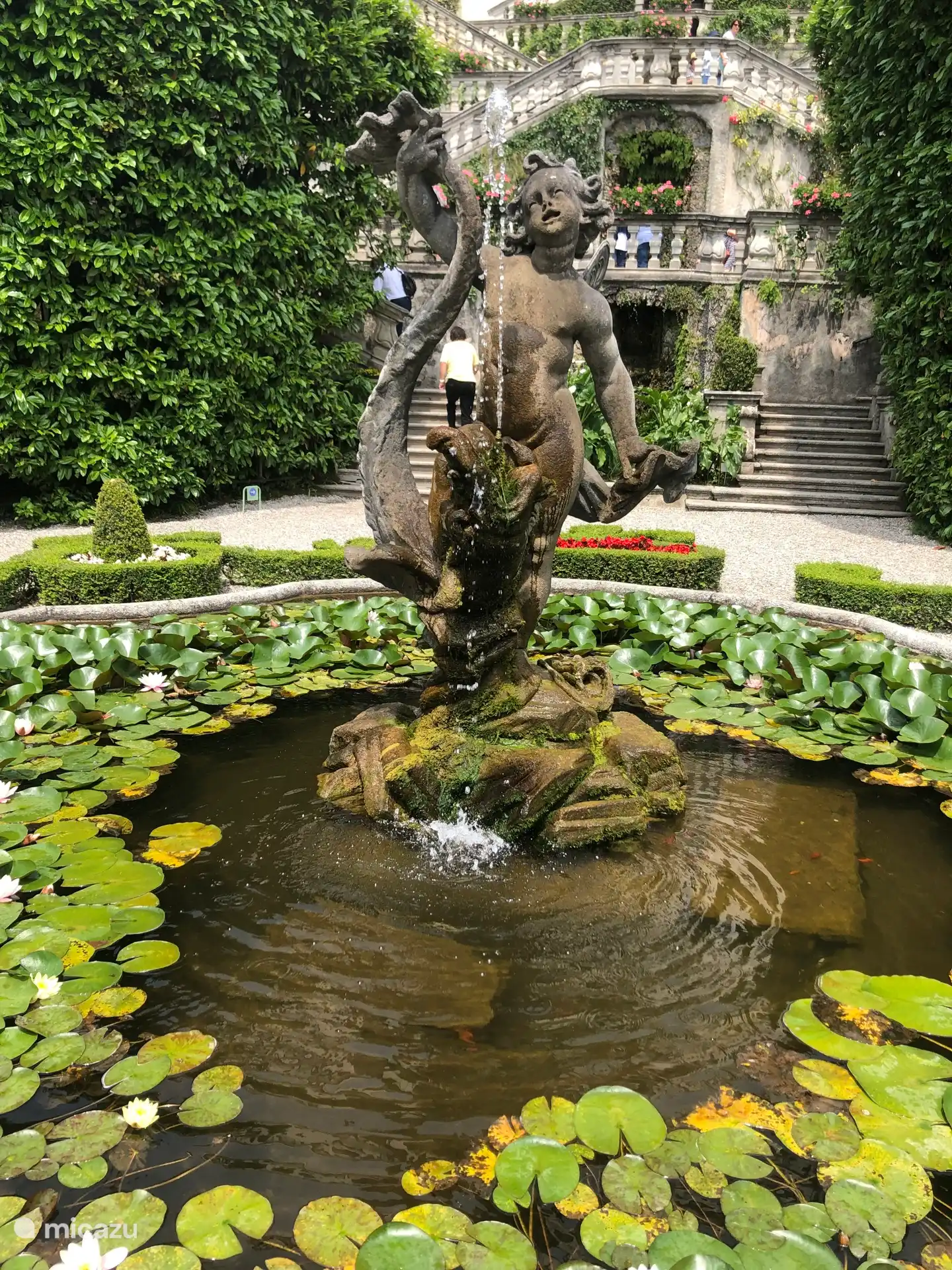 Tuin Villa Carlotta in Griante