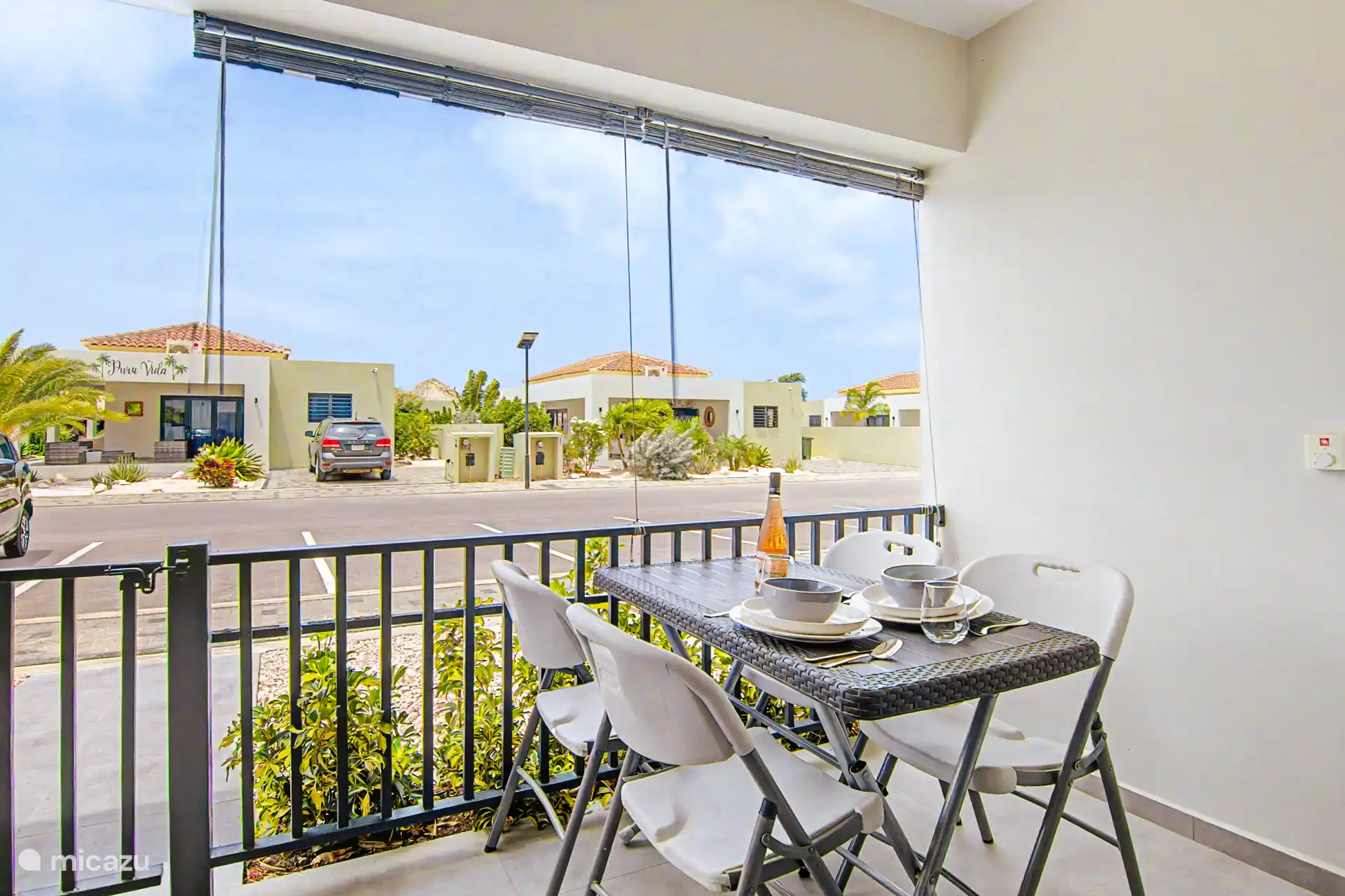 Veranda with a view