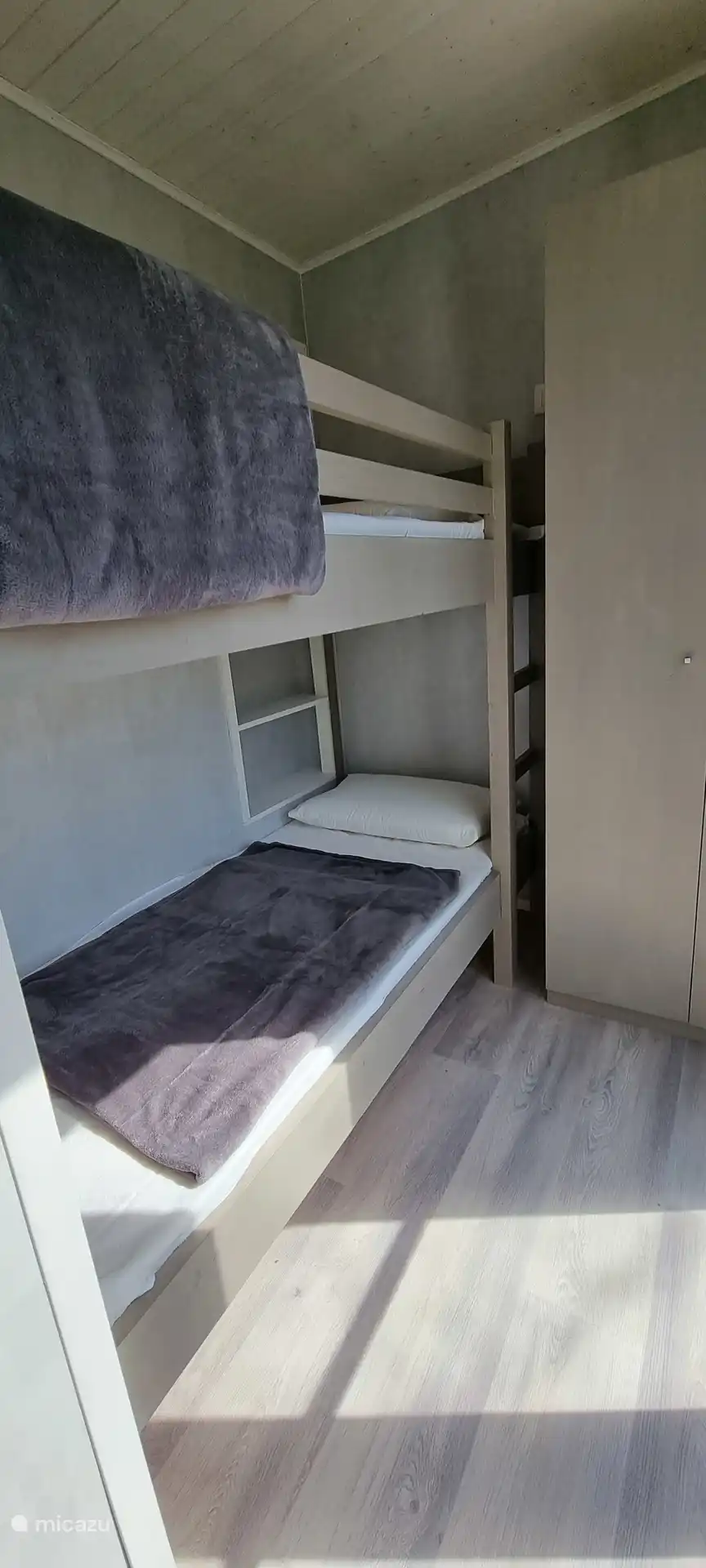 Voor de kinderen een leuk stapelbed