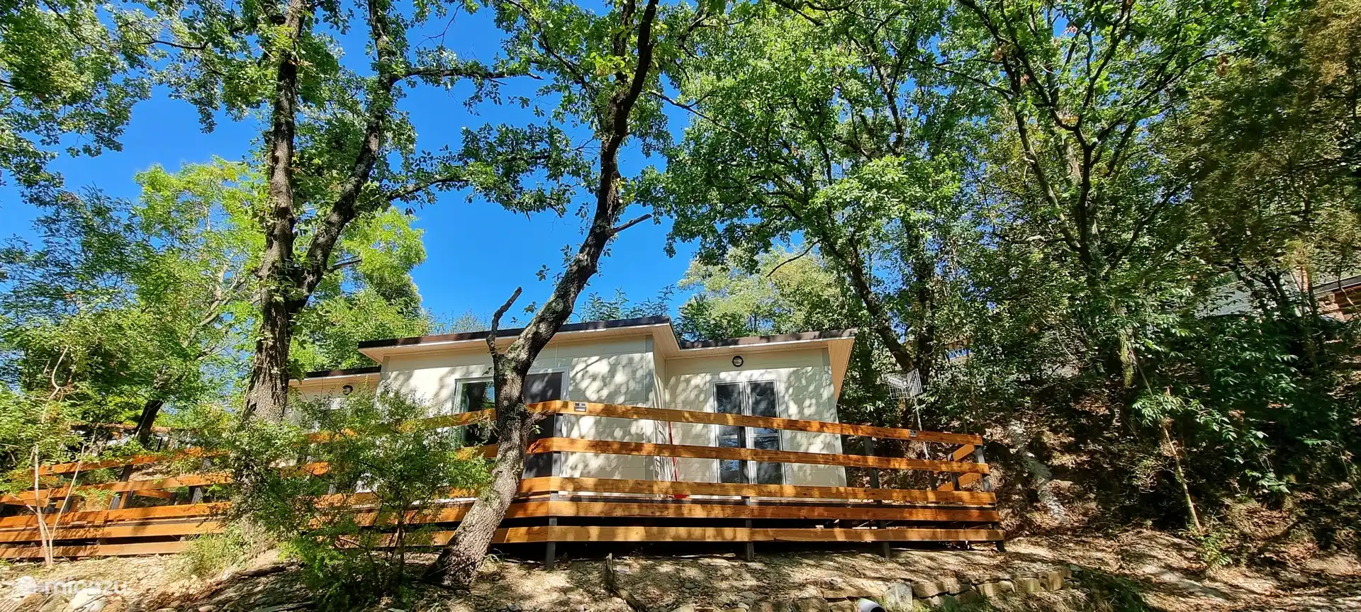 Buitenkant chalet