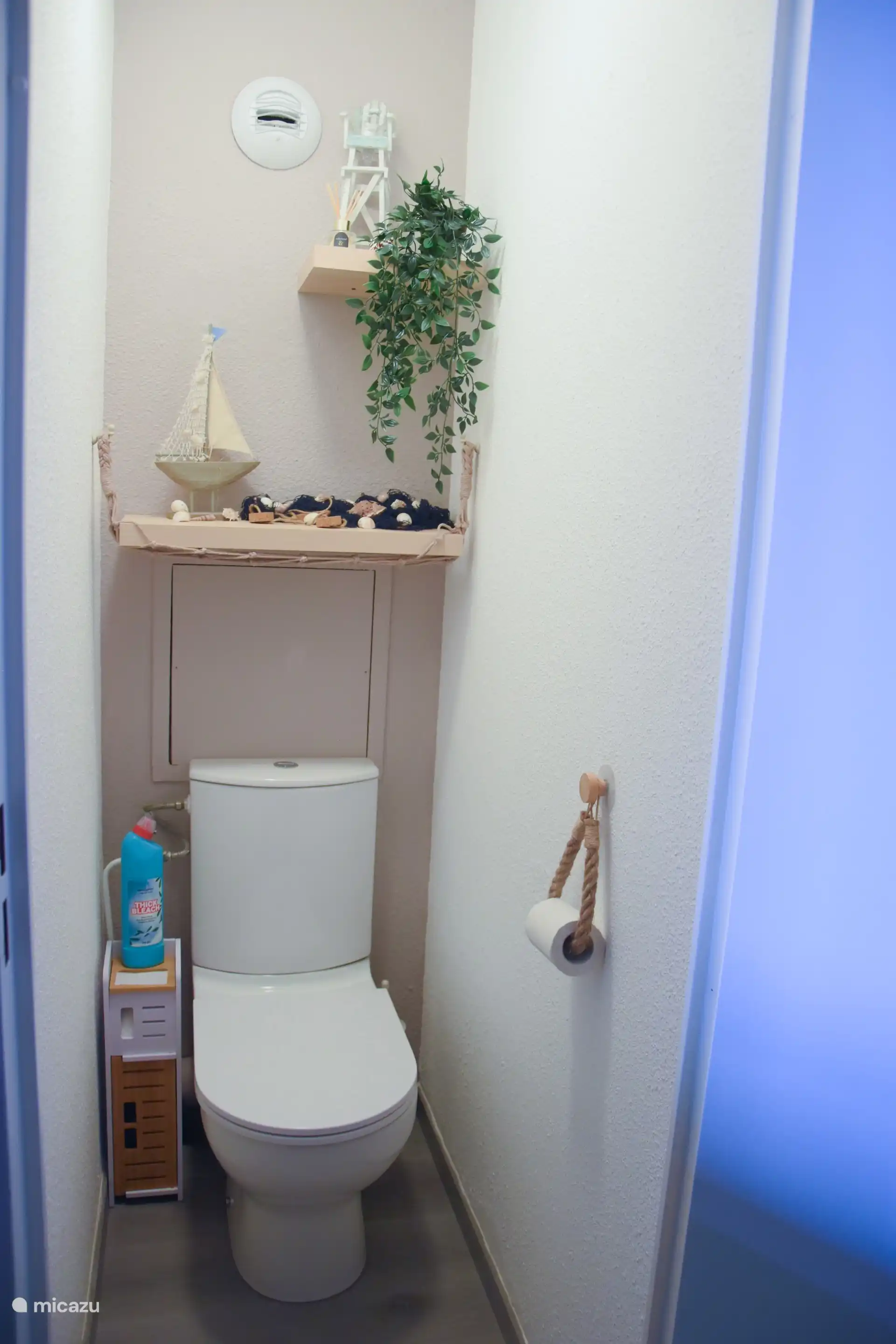 The toilets