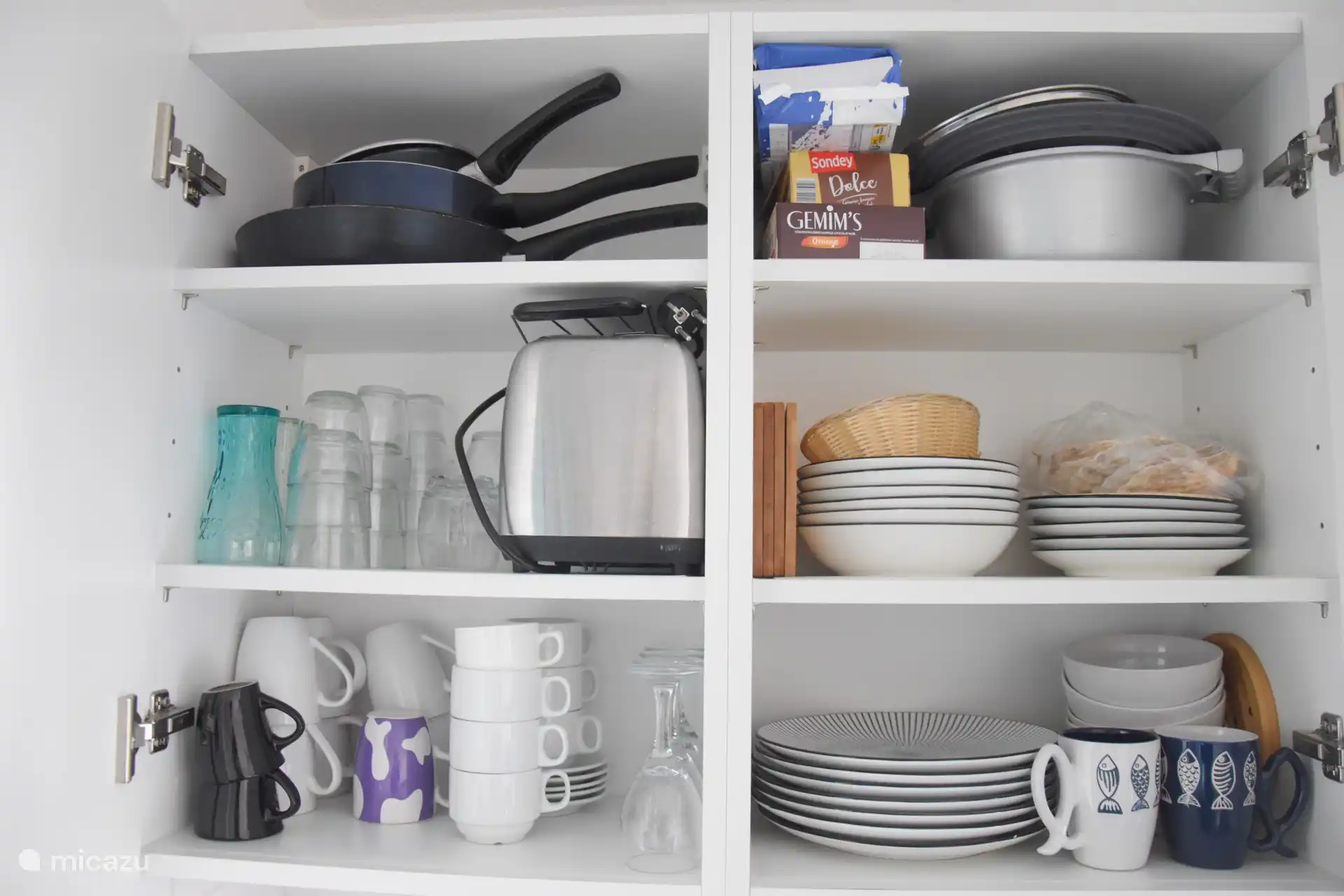 All crockery is required is available