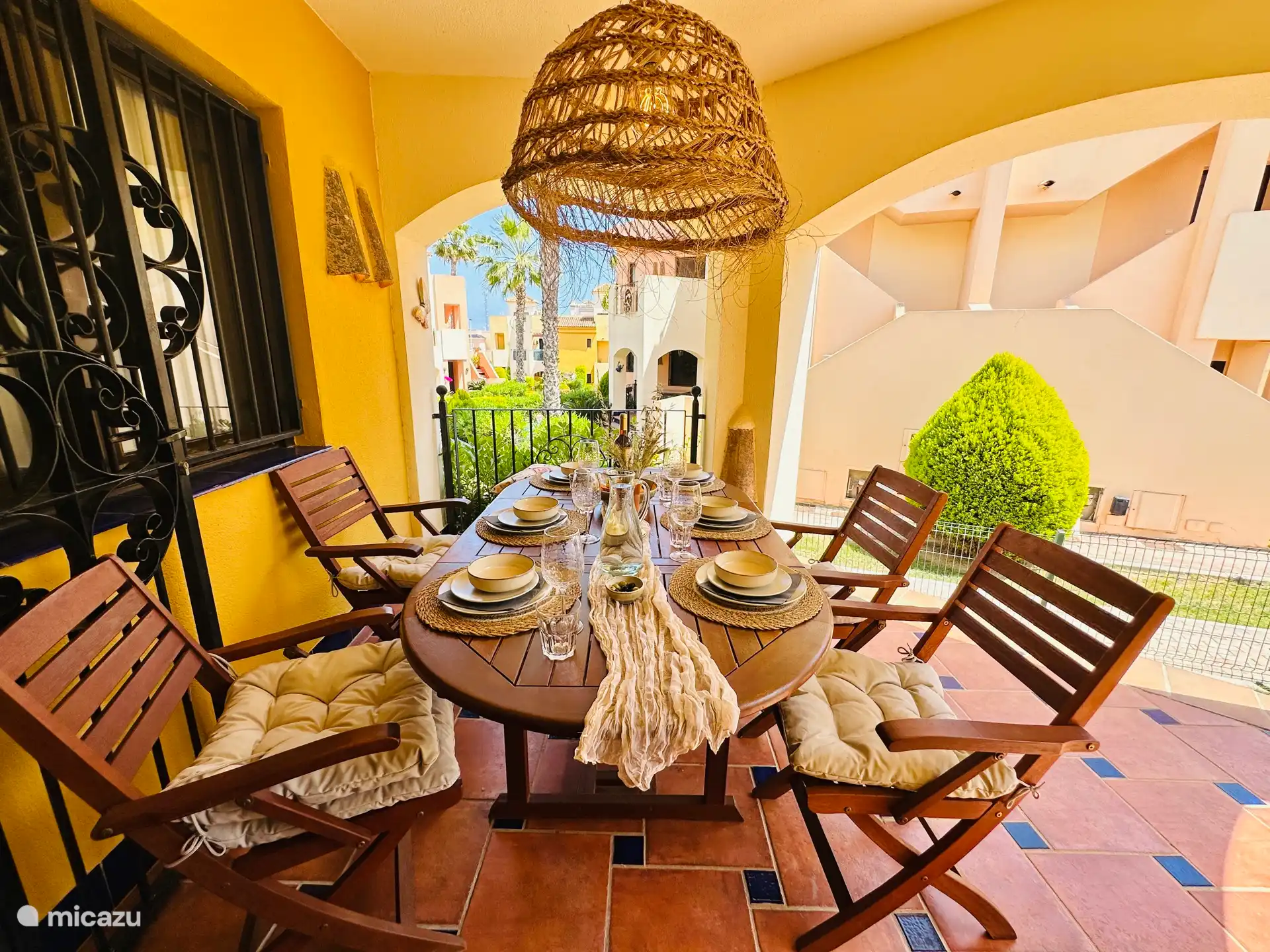 Terrasse couverte