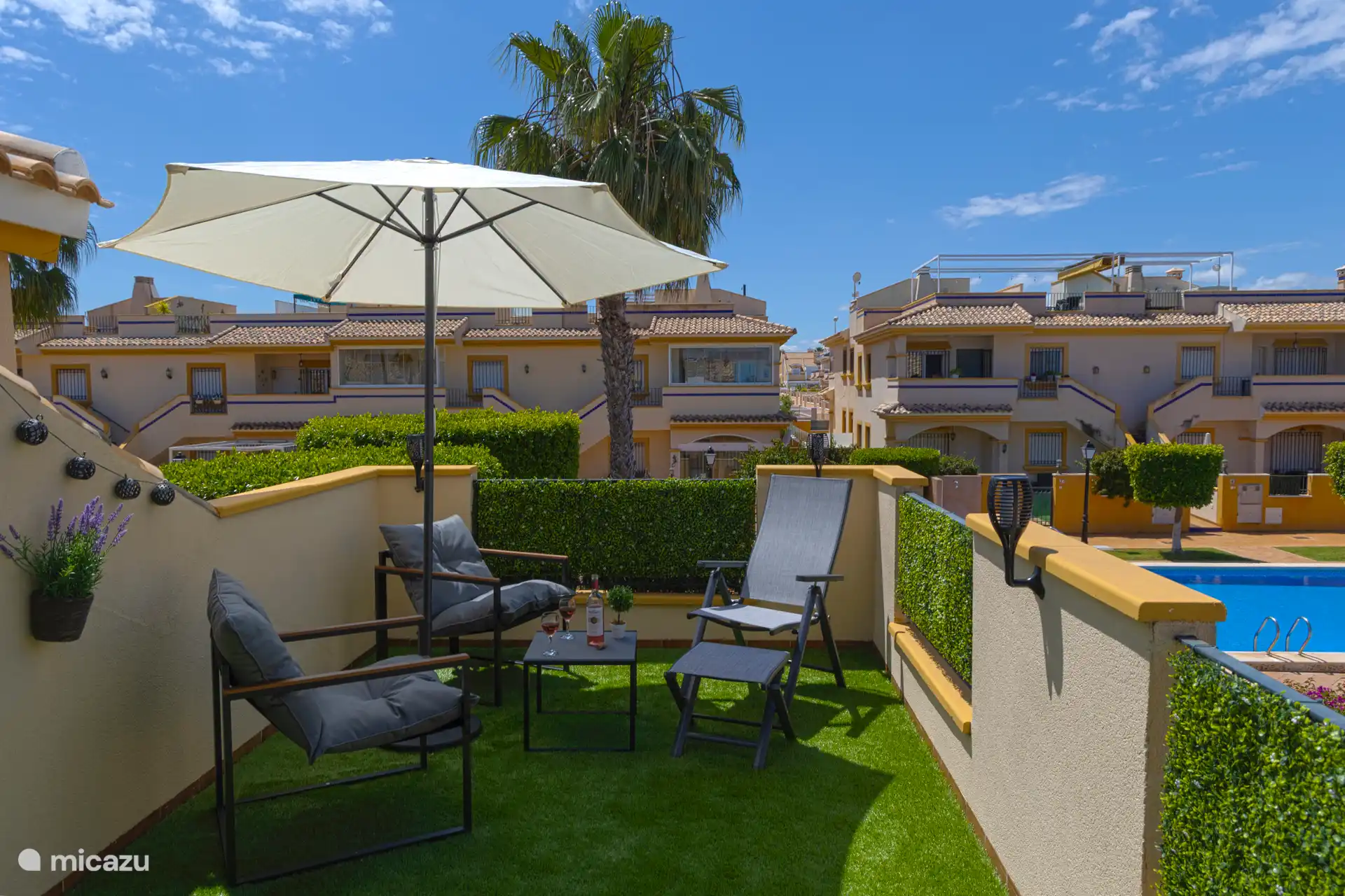 Roof terrace