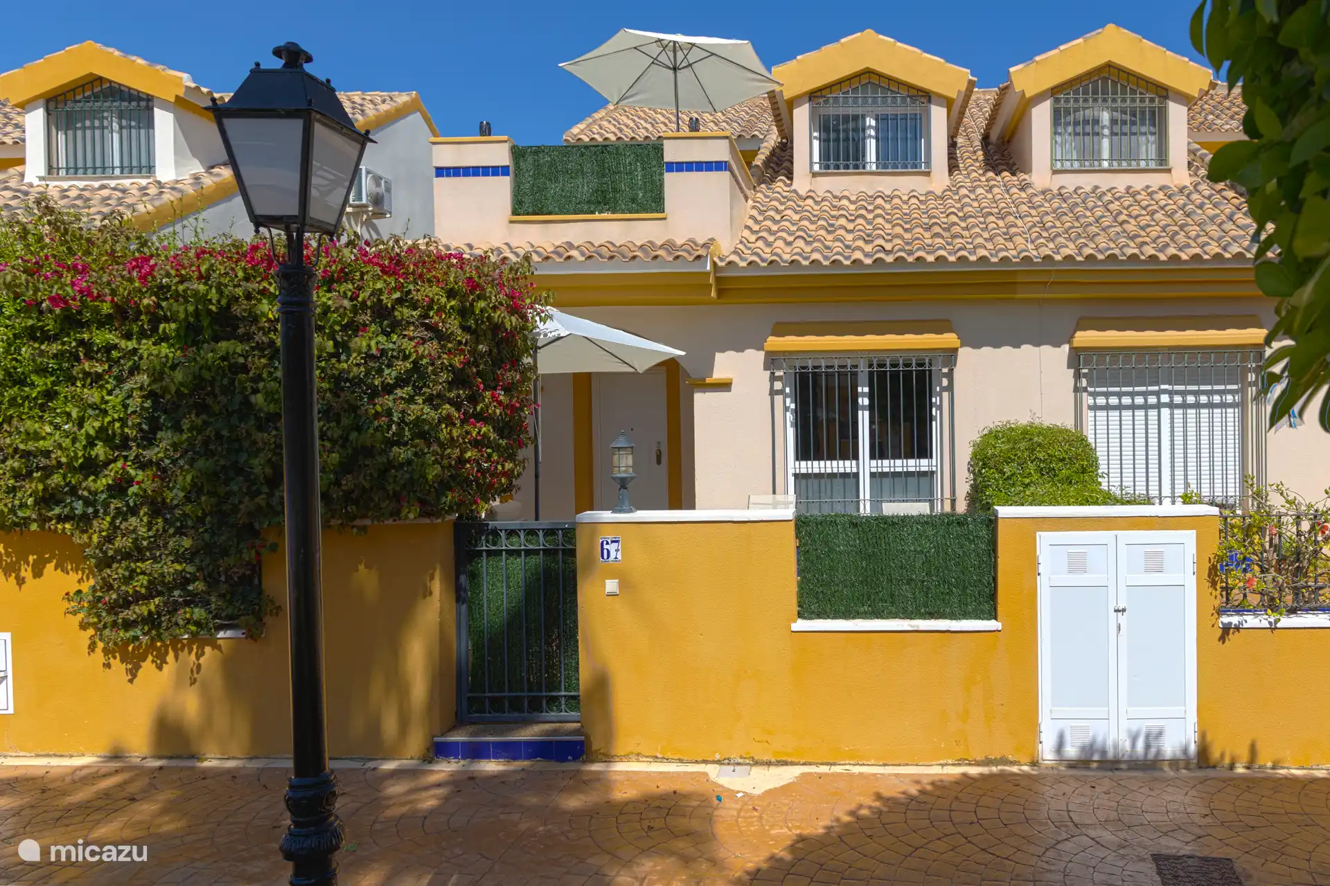 Front of the house