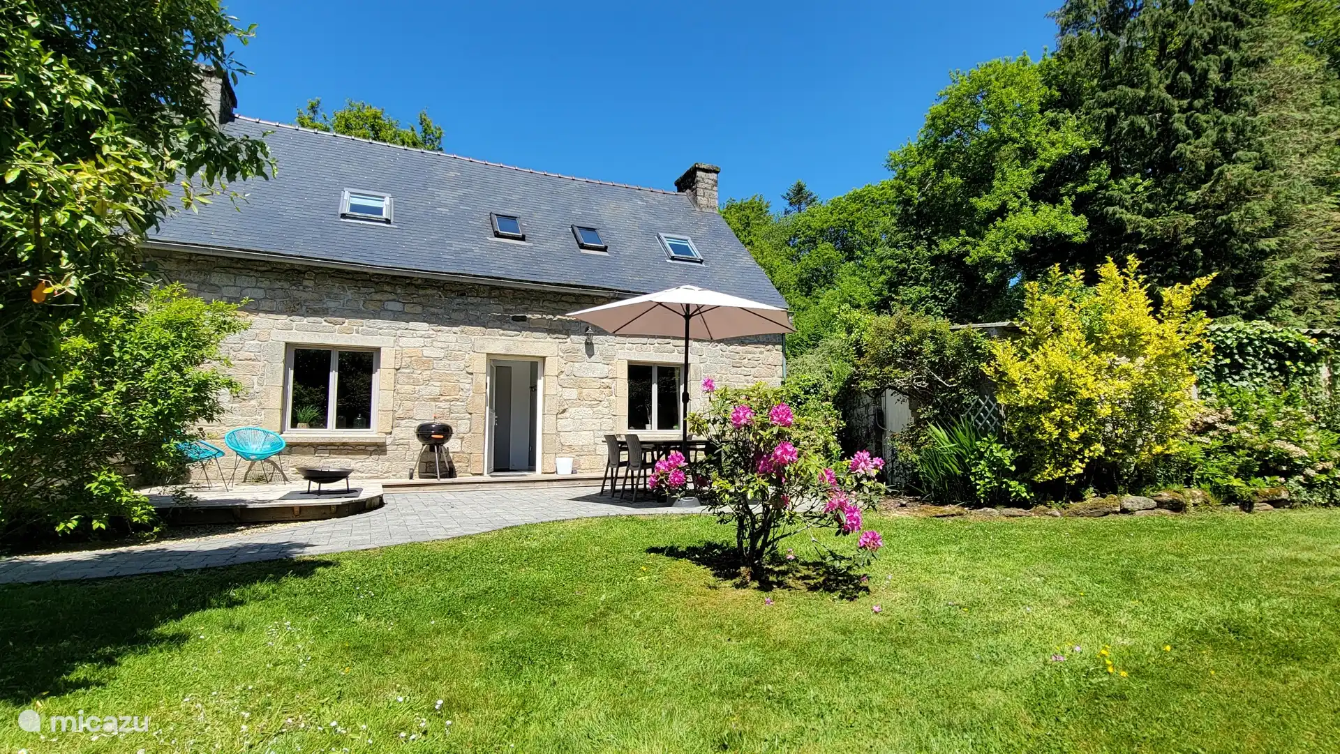 vakantiehuis huren in Scaër, Finistère, Frankrijk - Le Lapin - Rust en natuur 