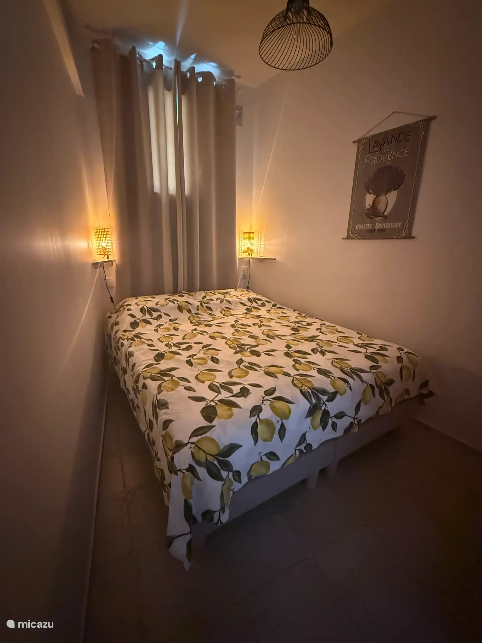 slaapkamer met verduisteringsgordijnen