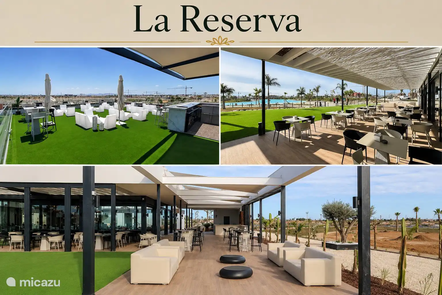Das Resort verfügt über ein Top-Restaurant, in dem man tagsüber einen leckeren Snack essen kann, abends zuerst einen Aperitif in der Rooftop-Bar und anschließend ein schönes Abendessen im Restaurant genießen kann.