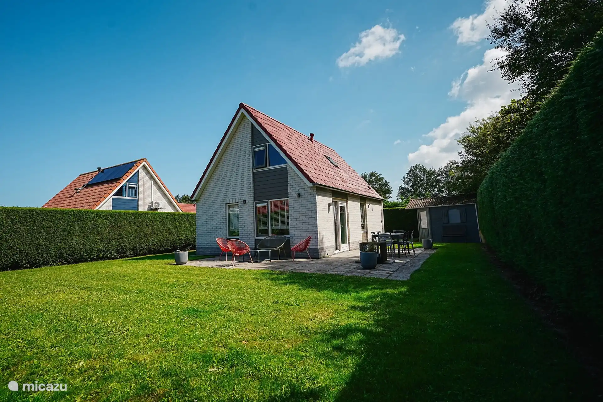Tuin met terras