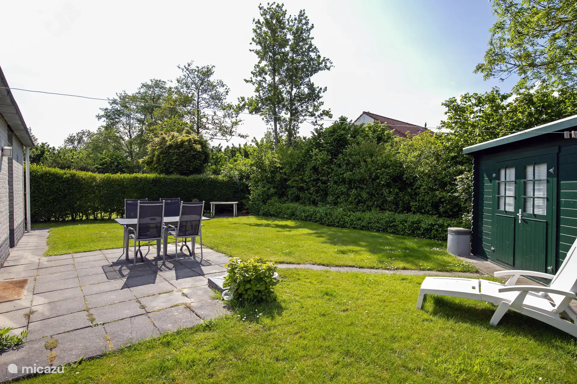 Tuin met terras