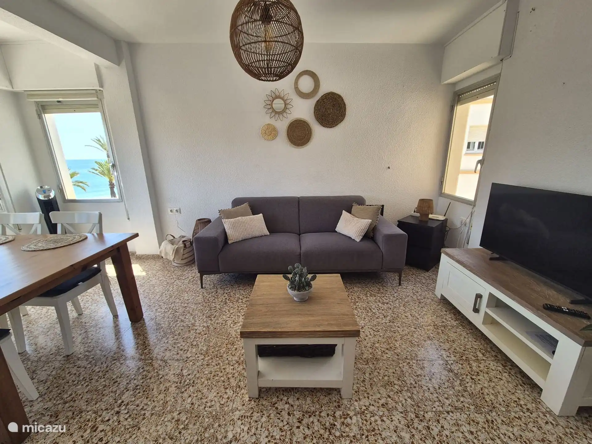 The living room