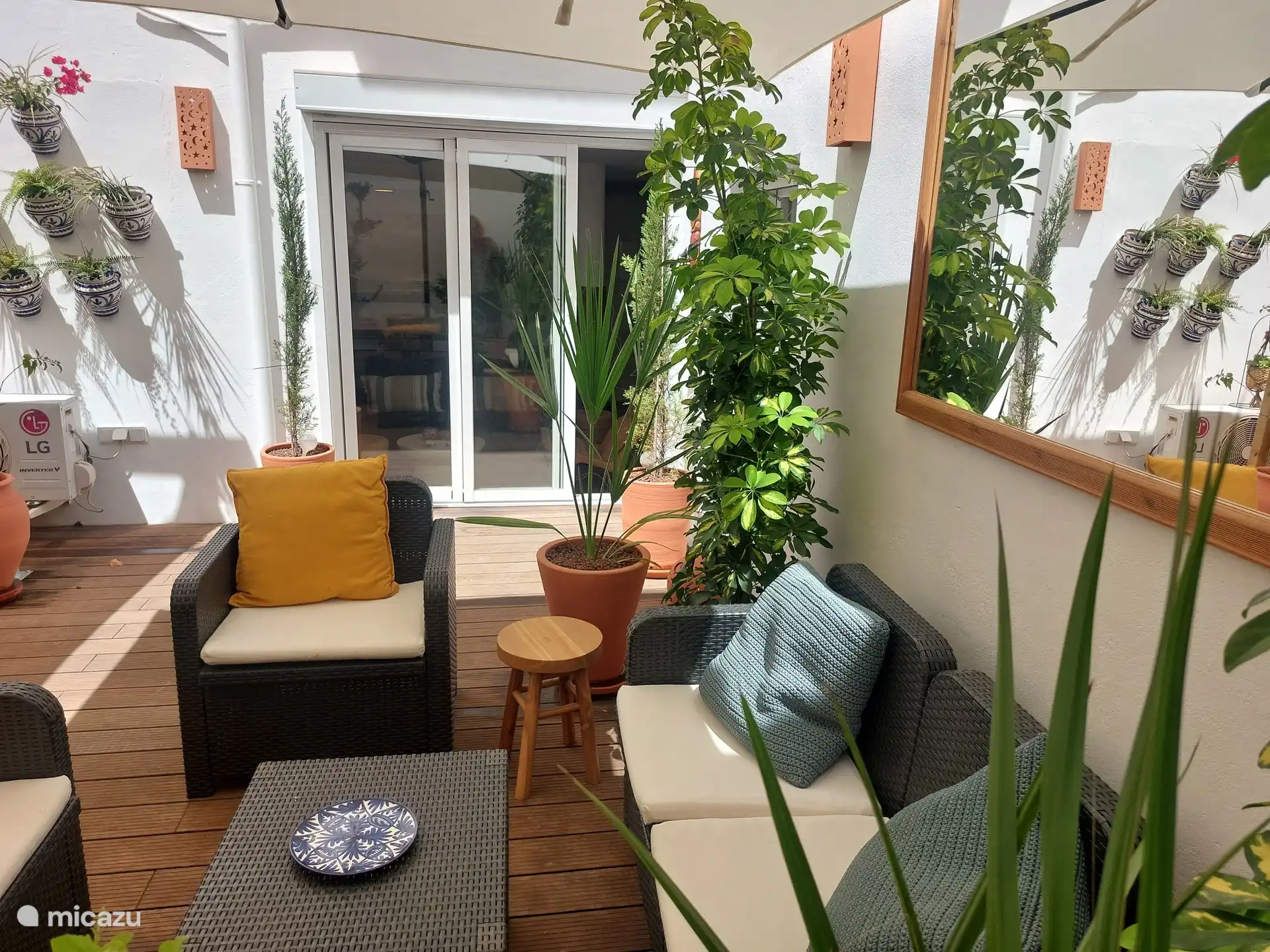 Kindvriendelijk, Spanje, Costa del Sol, Málaga, appartement El Patio